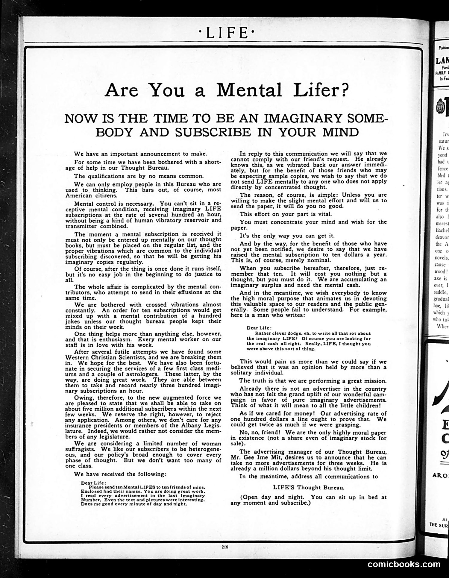 Life — August 11, 1910 — page 4 of 40