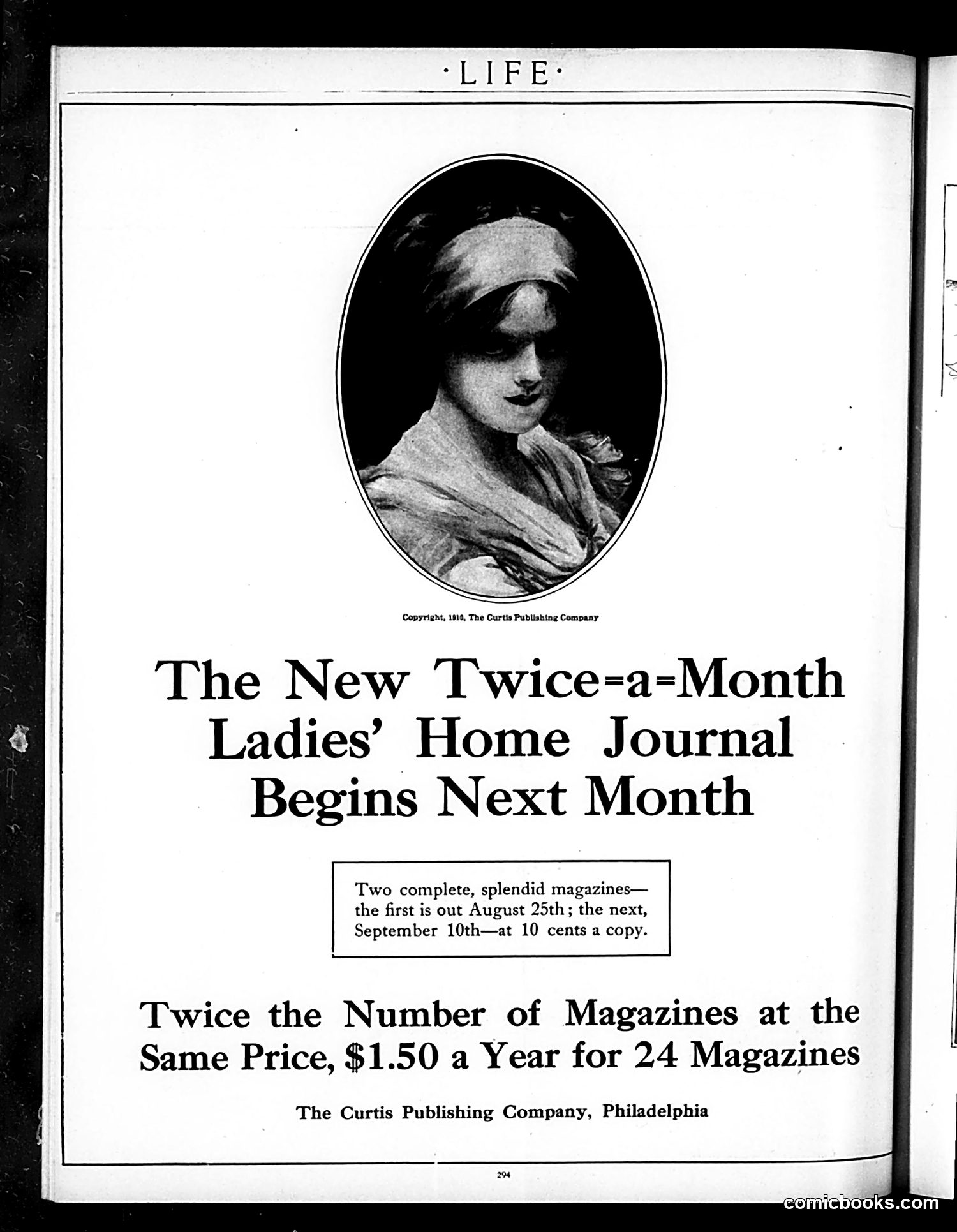 Life — August 25, 1910 — page 6 of 40