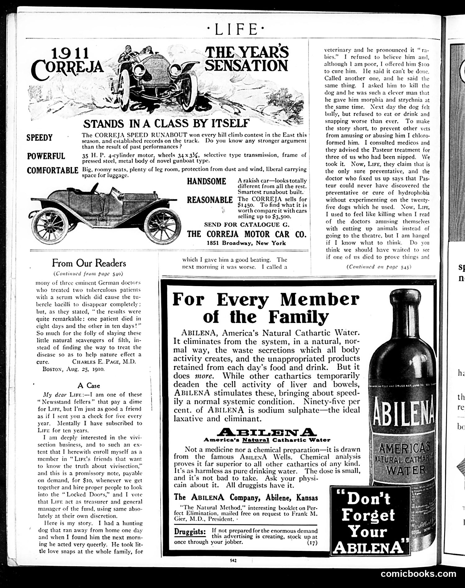 Life — October 6, 1910 — page 6 of 60