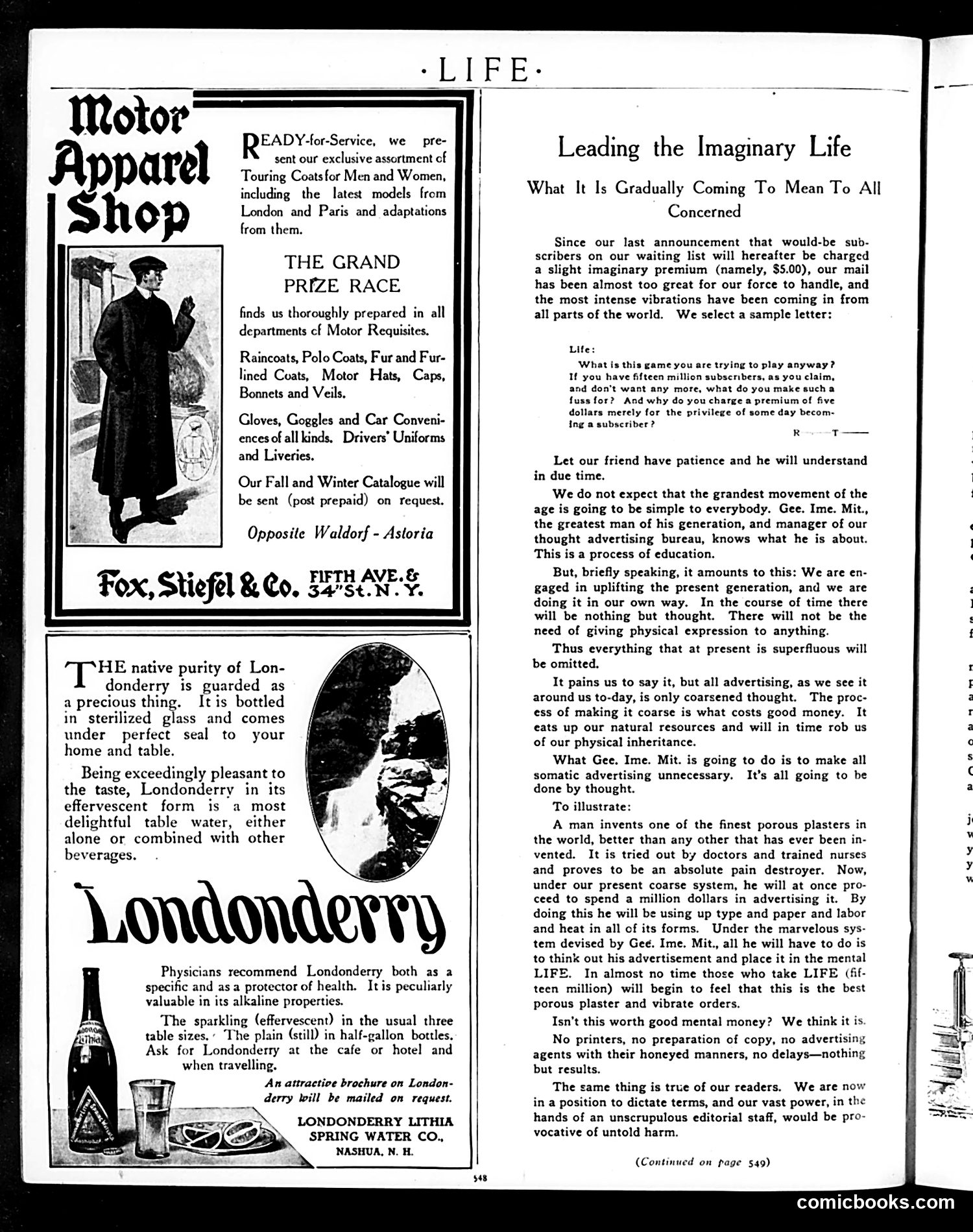Life — October 6, 1910 — page 12 of 60