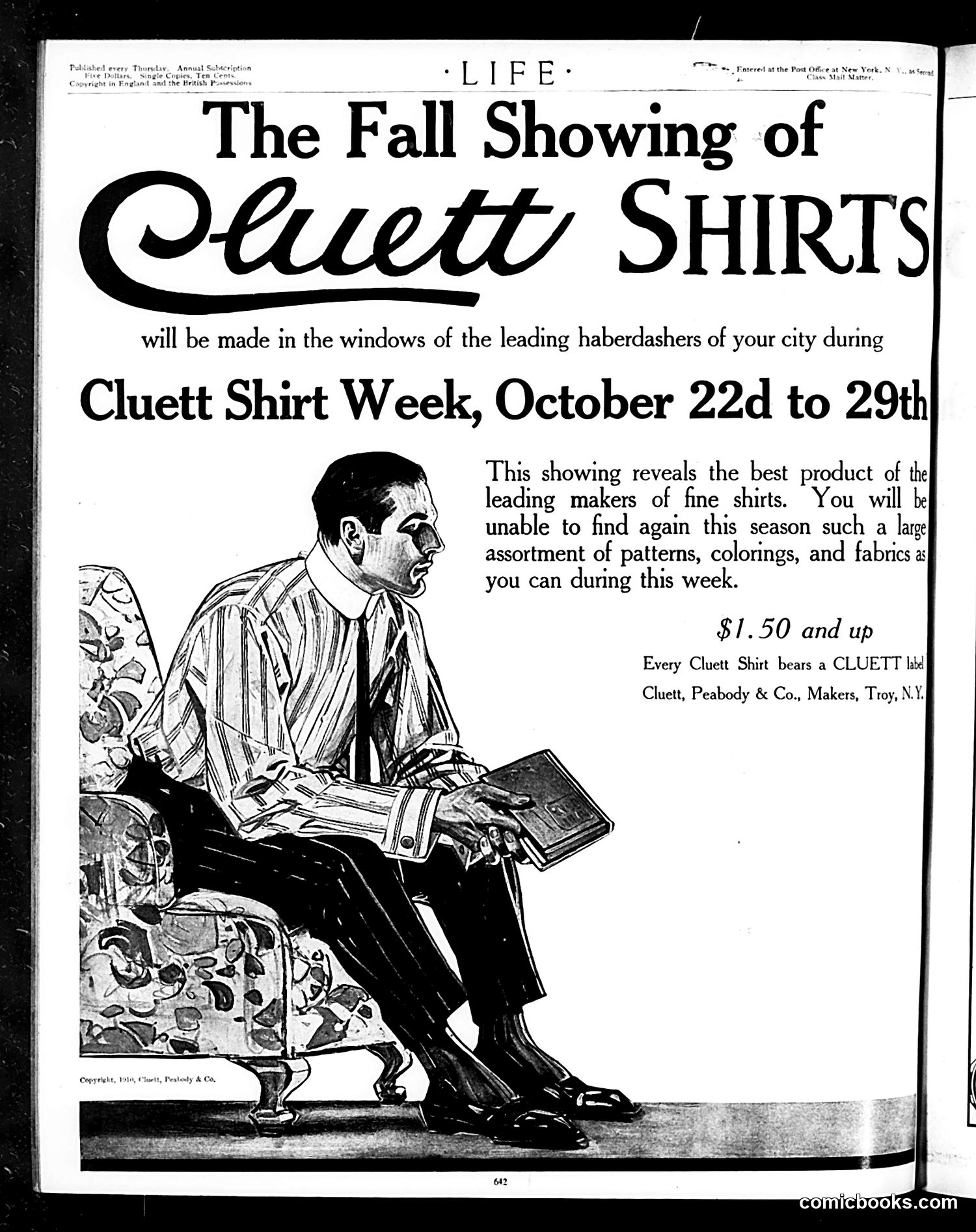 Life — October 20, 1910 — page 2 of 44