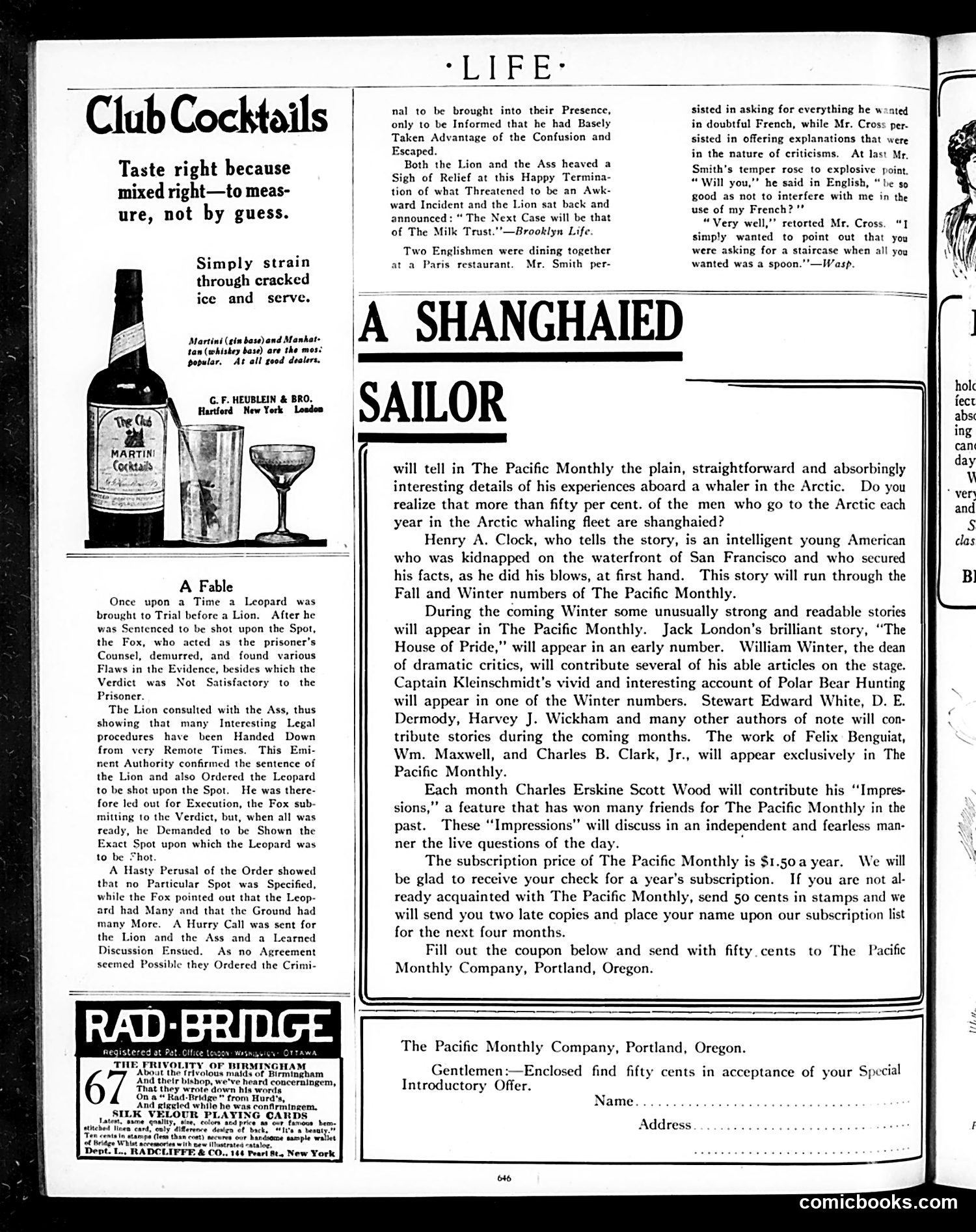 Life — October 20, 1910 — page 6 of 44