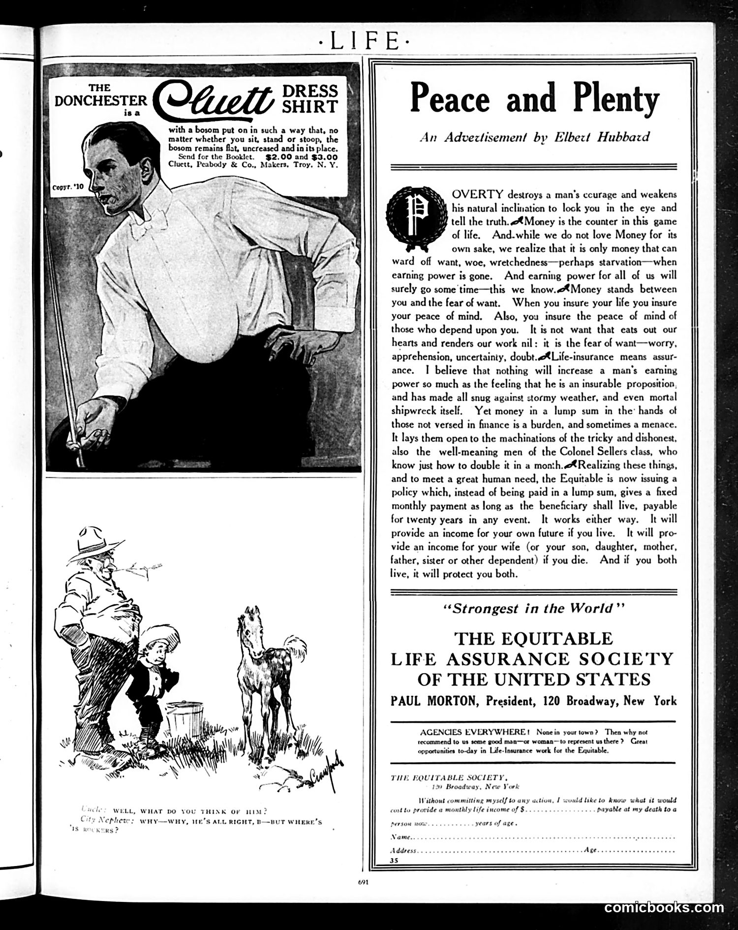 Life — October 27, 1910 — page 7 of 44