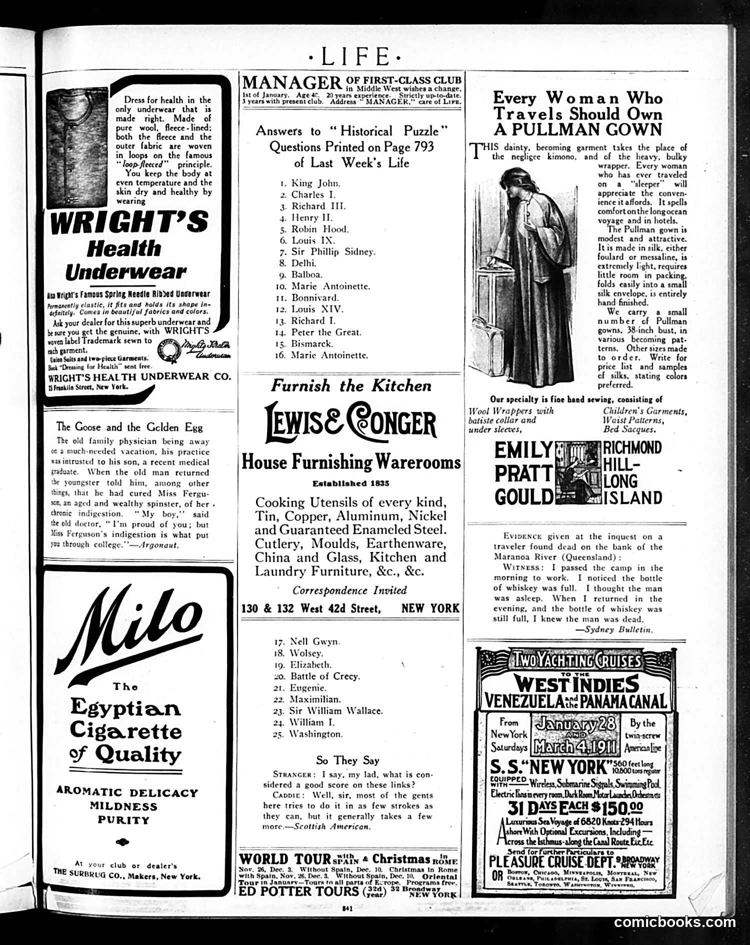 Life — November 10, 1910 — page 41 of 44