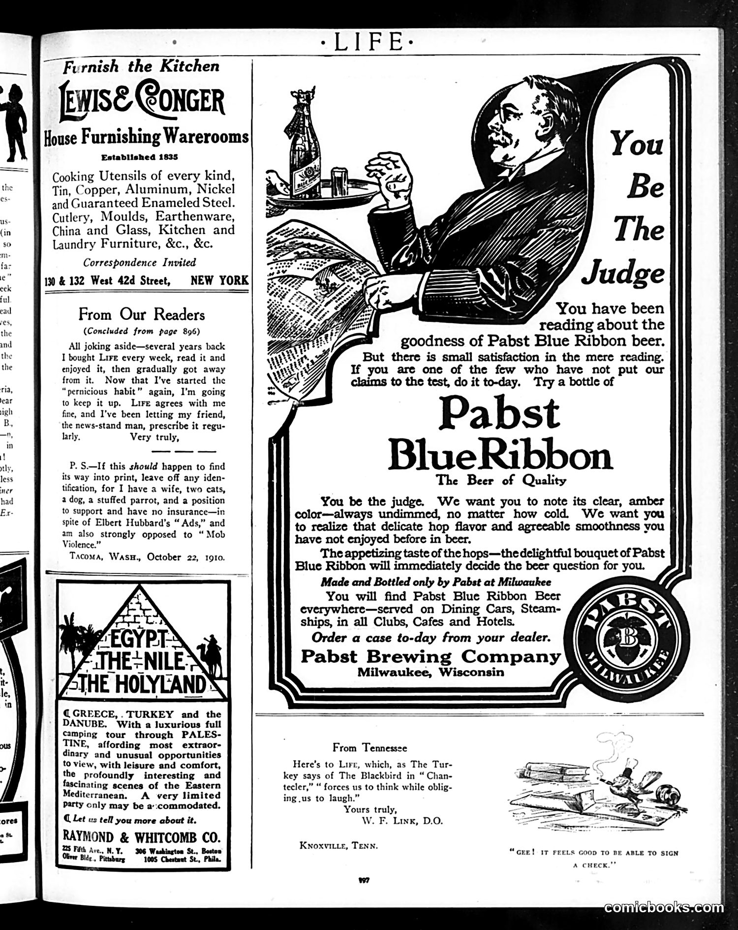Life — November 24, 1910 — page 9 of 48