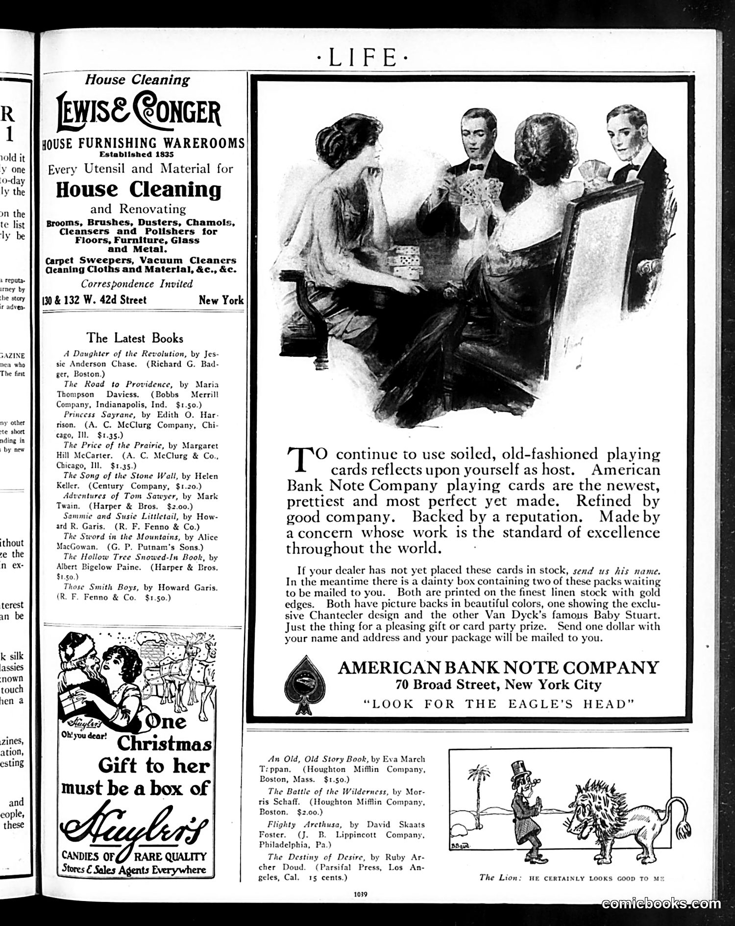 Life — December 1, 1910 — page 103 of 108