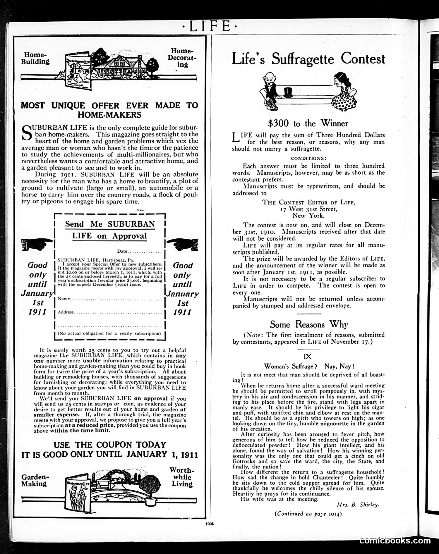 Life — December 1, 1910 — page 72 of 108