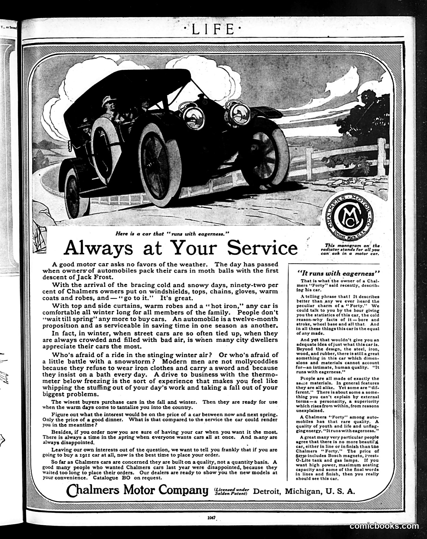 Life — December 8, 1910 — page 3 of 44