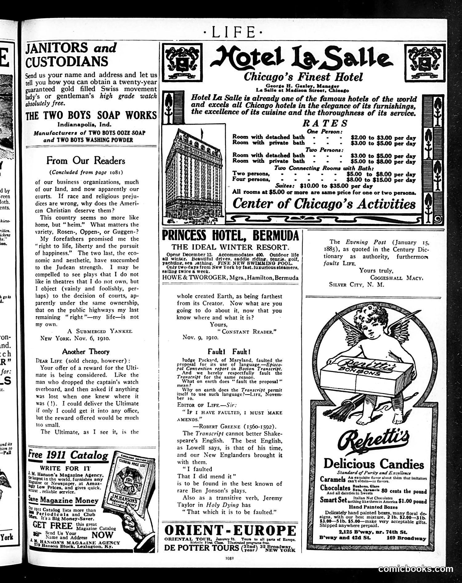 Life — December 8, 1910 — page 39 of 44