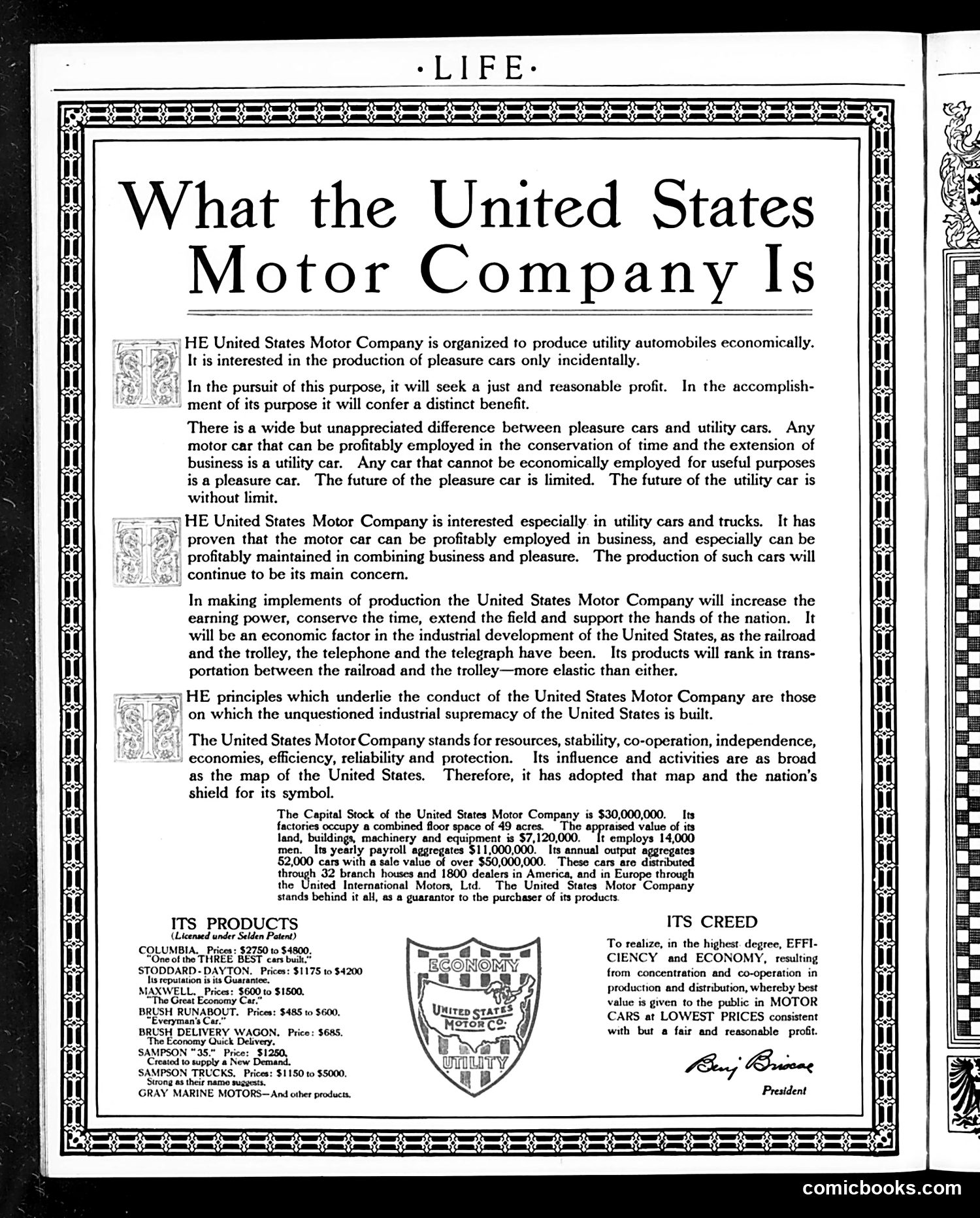 Life — January 5, 1911 — page 12 of 104
