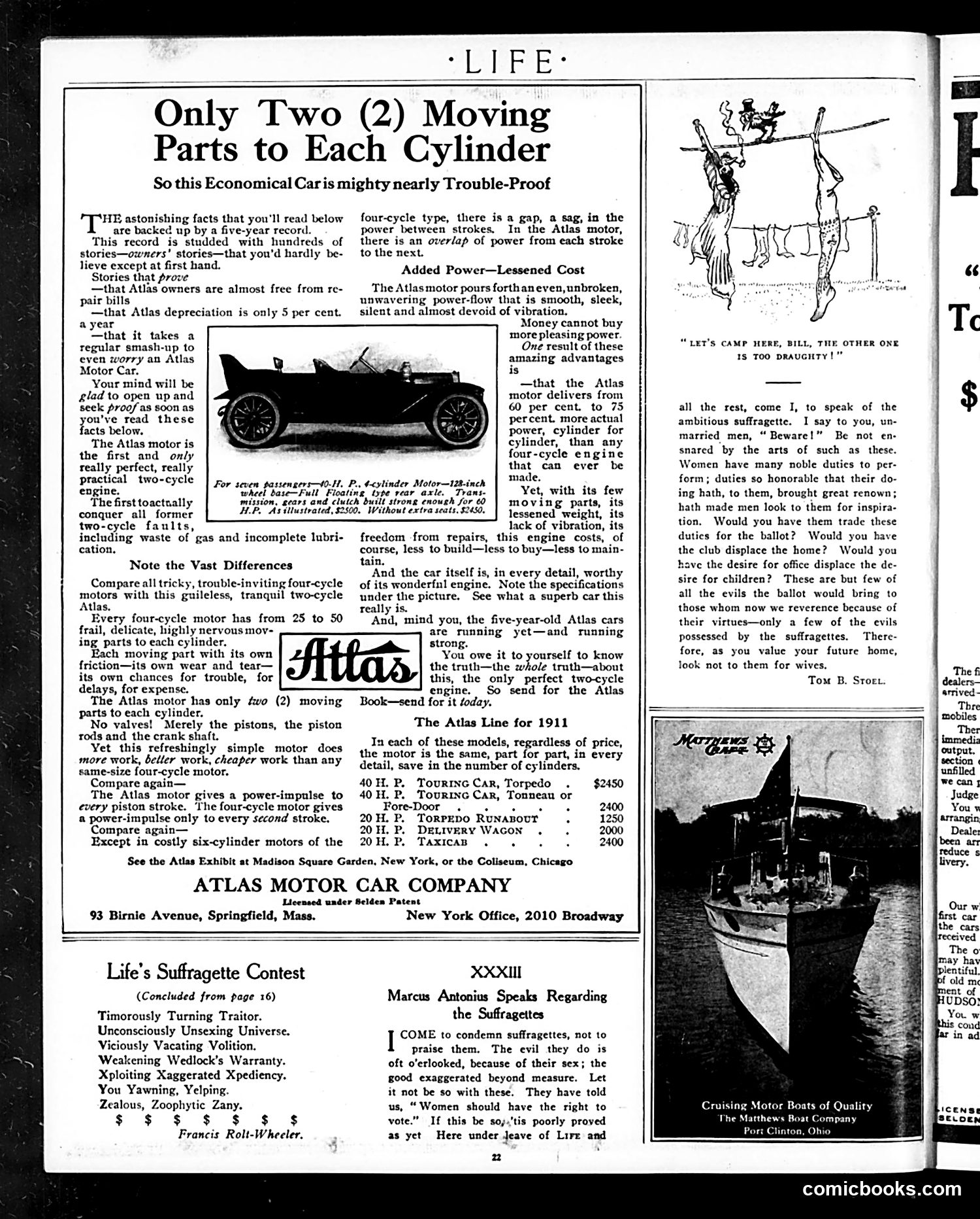Life — January 5, 1911 — page 22 of 104
