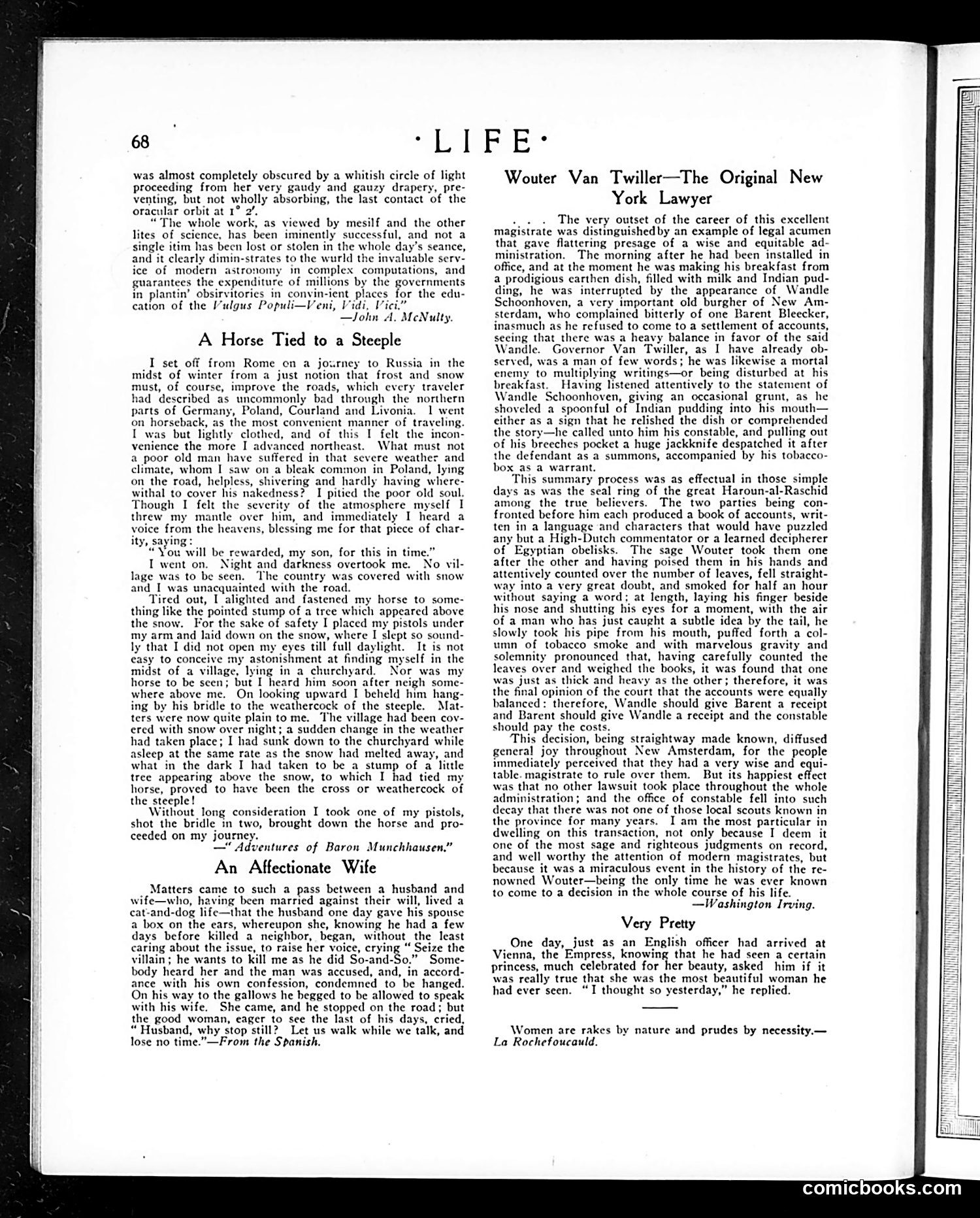 Life — January 5, 1911 — page 68 of 104