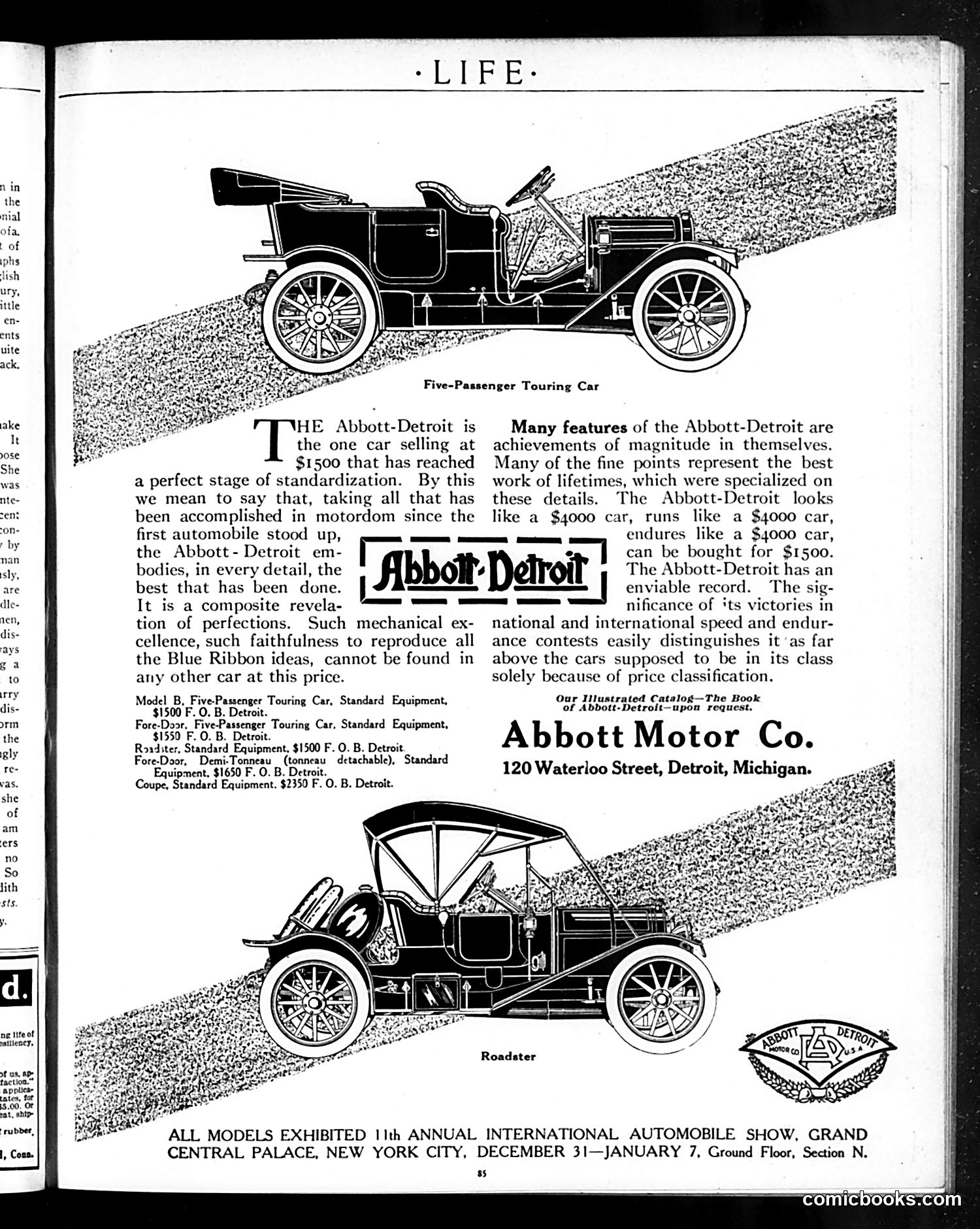 Life — January 5, 1911 — page 85 of 104