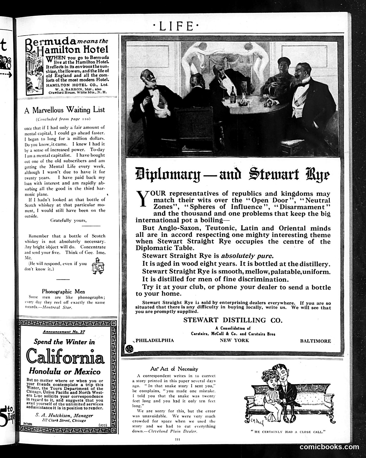 Life — January 12, 1911 — page 7 of 44