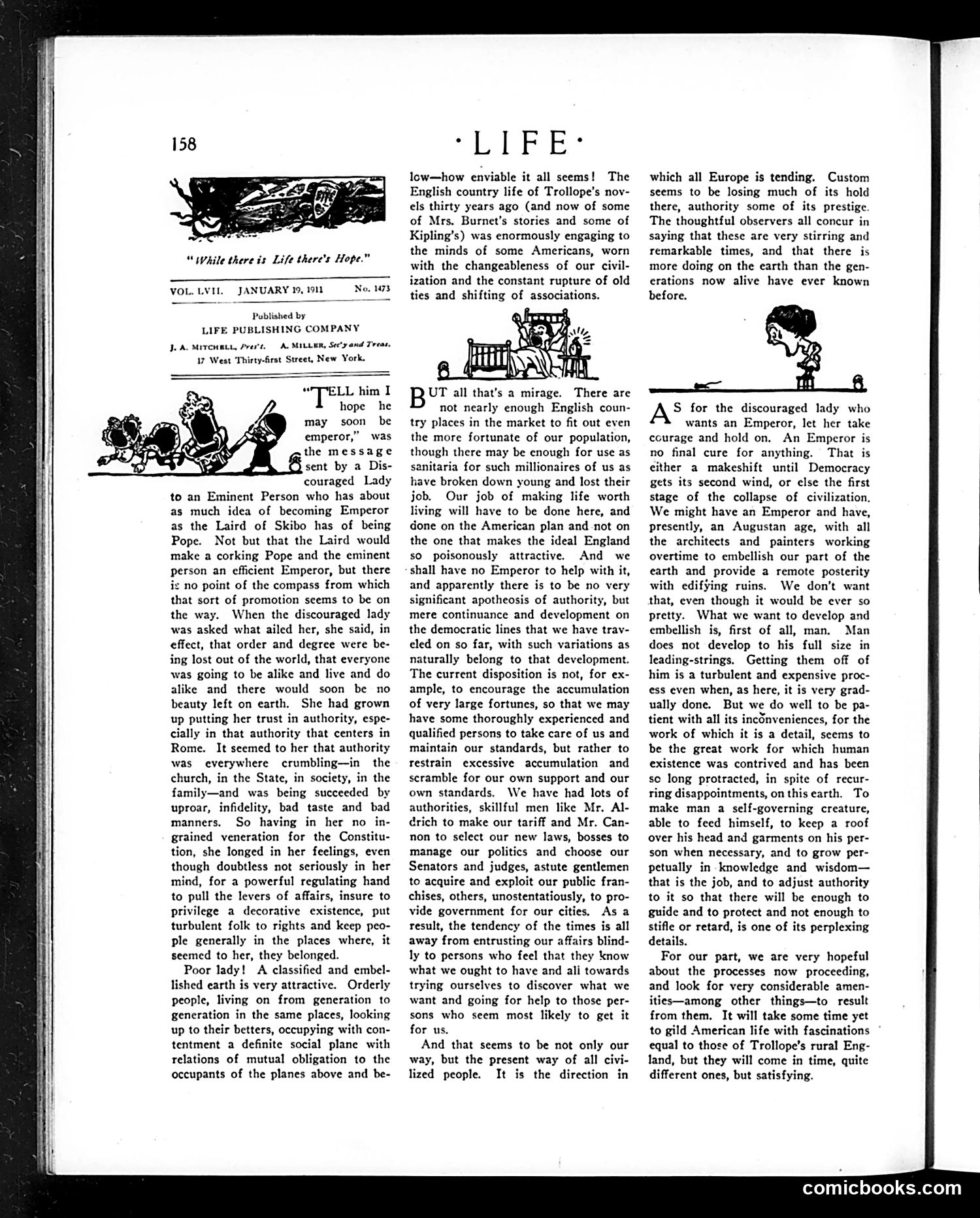 Life — January 19, 1911 — page 10 of 44