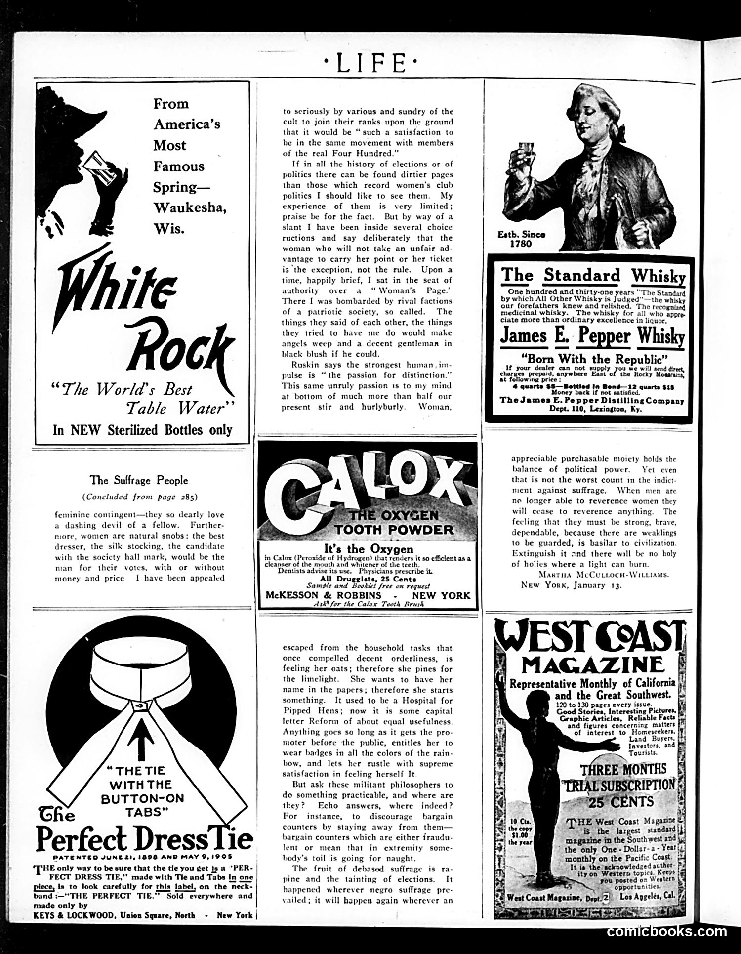Life — February 2, 1911 — page 50 of 52
