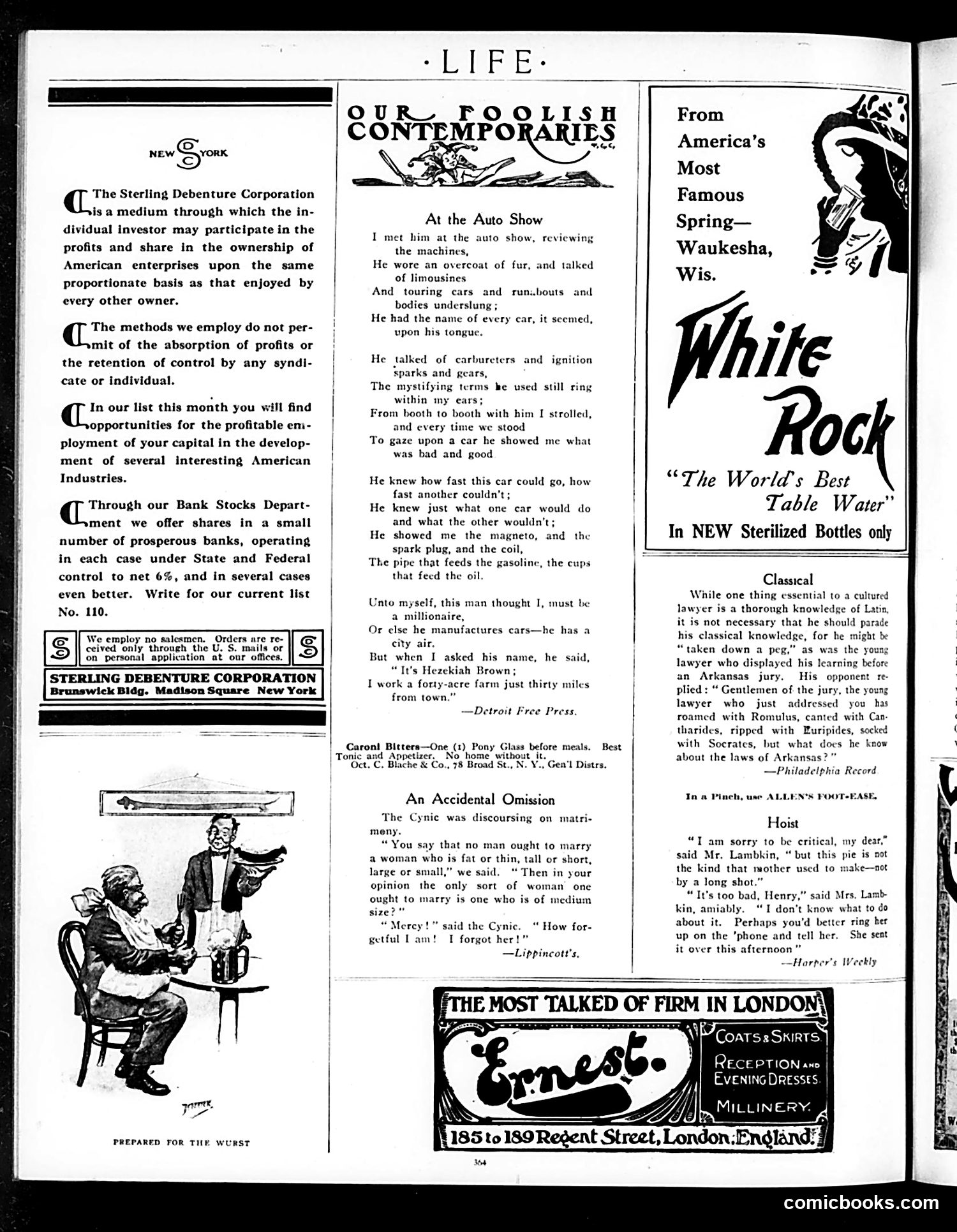 Life — February 16, 1911 — page 32 of 44