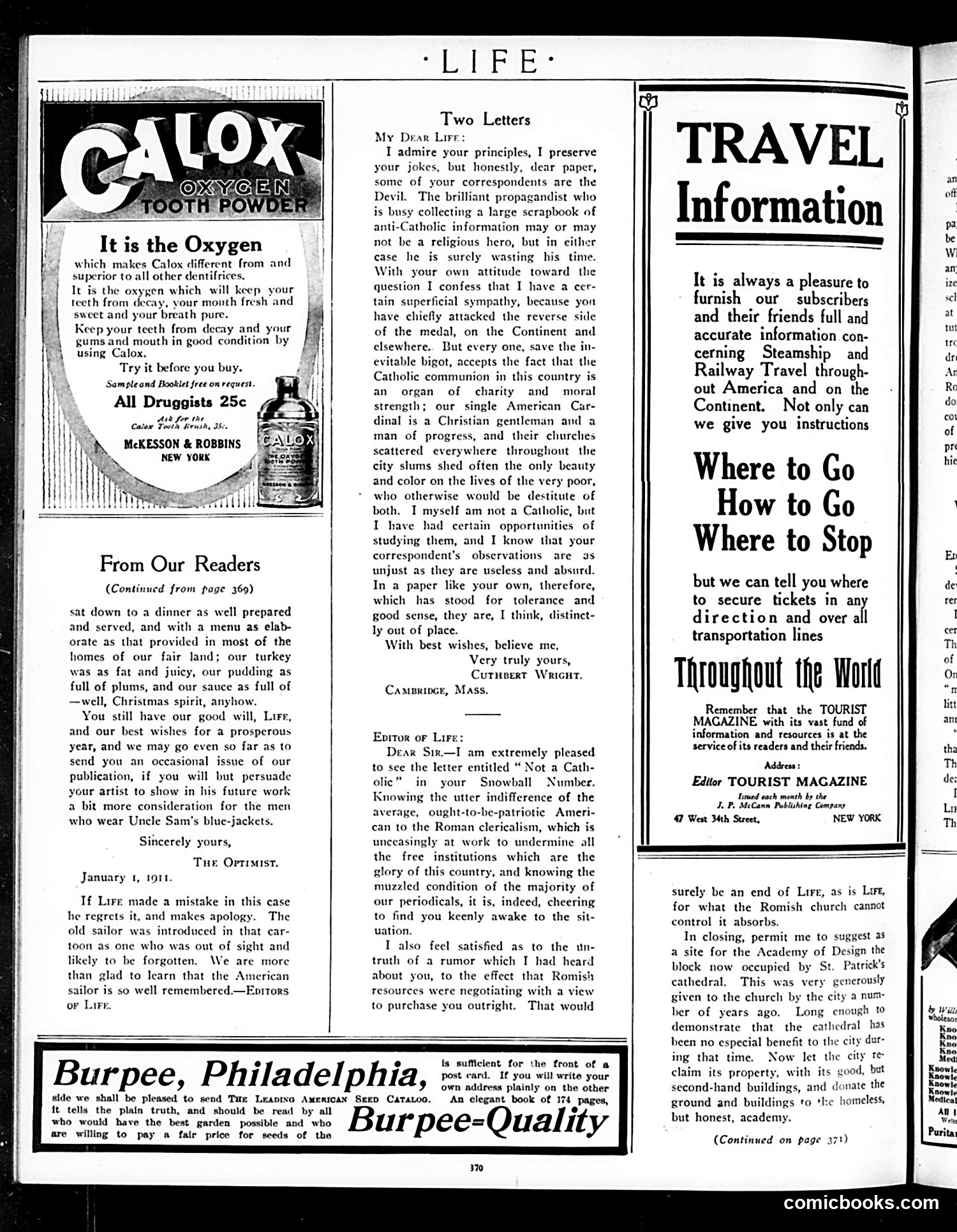 Life — February 16, 1911 — page 38 of 44