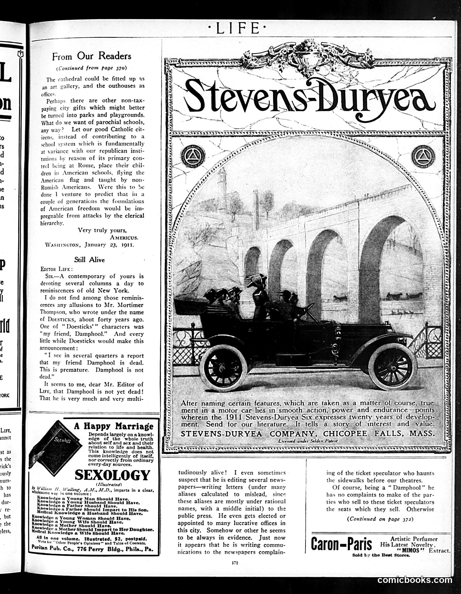 Life — February 16, 1911 — page 39 of 44