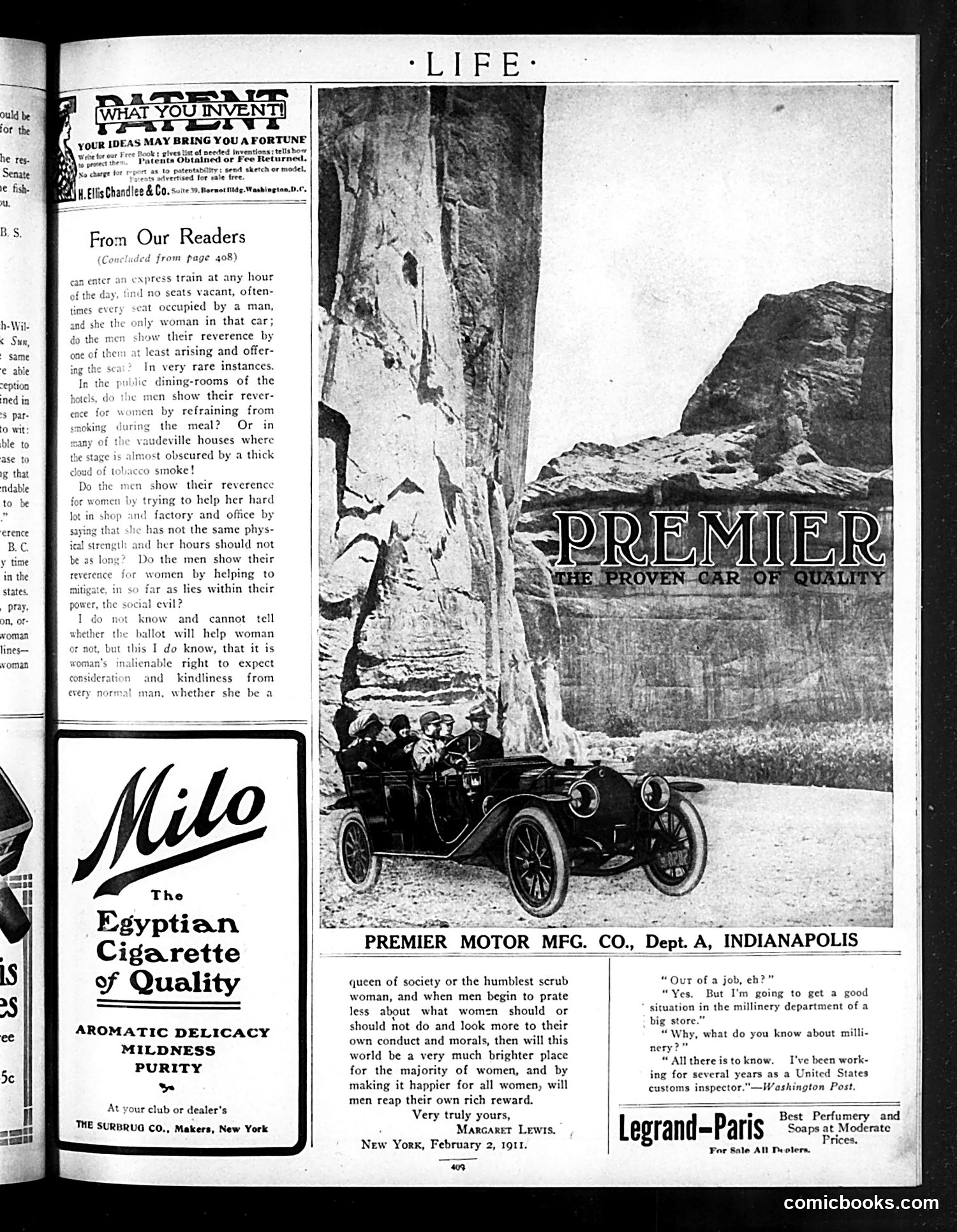 Life — February 23, 1911 — page 33 of 44