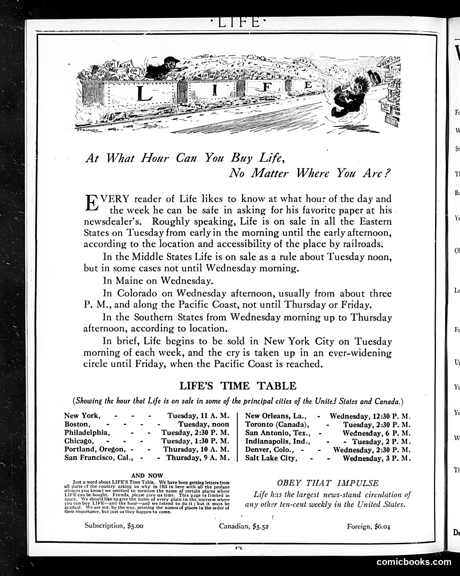 Life — March 2, 1911 — page 6 of 52
