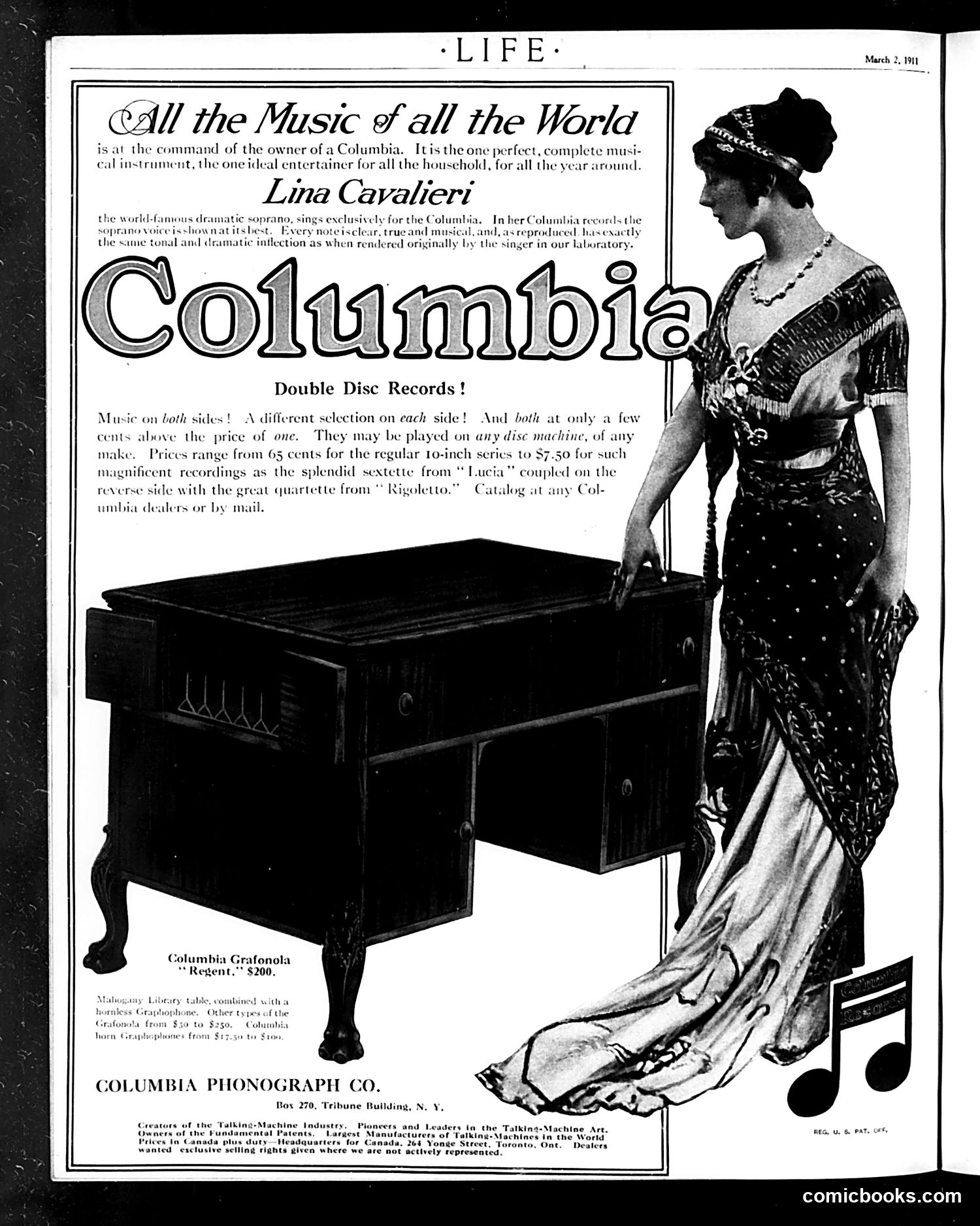 Life — March 2, 1911 — page 52 of 52