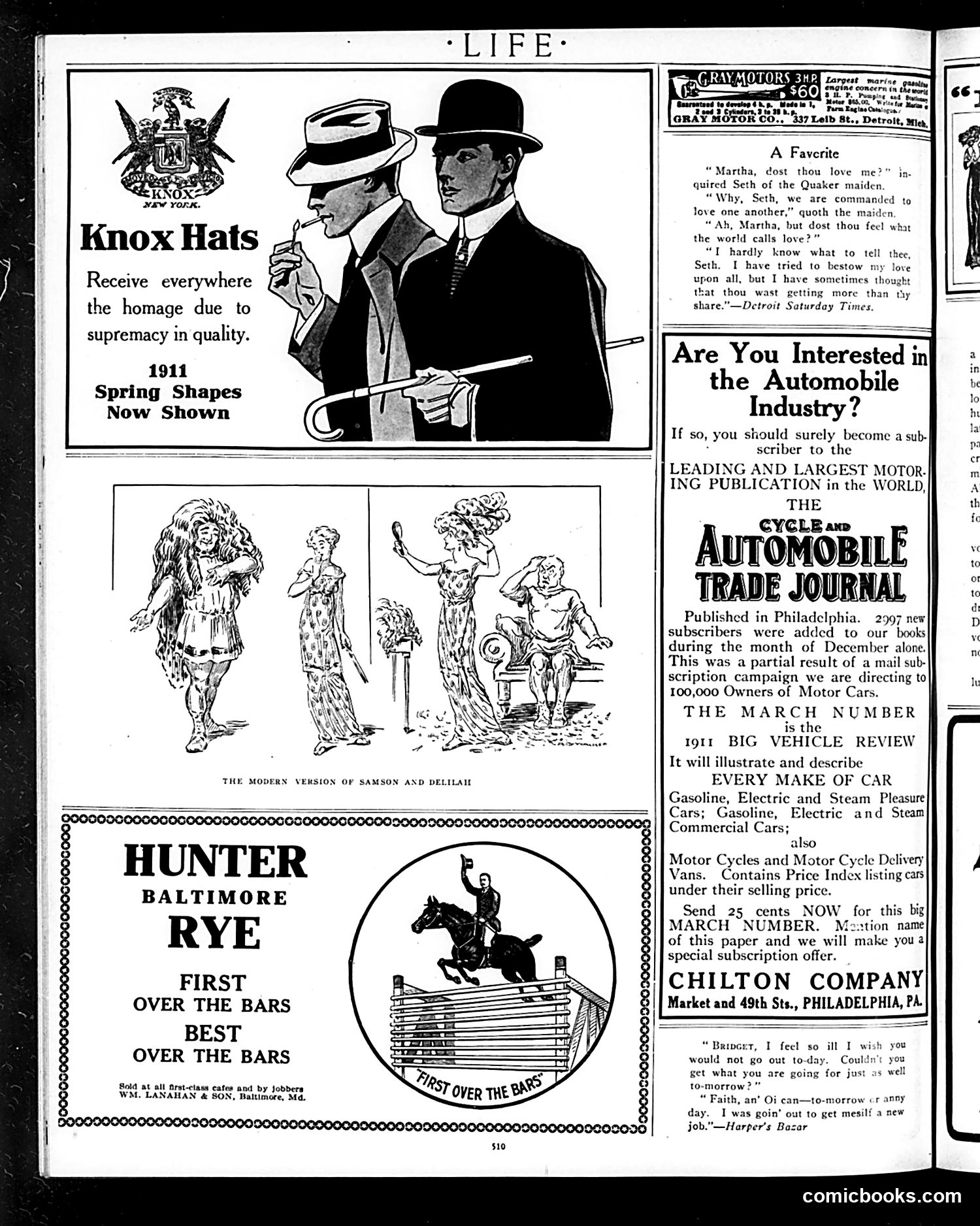 Life — March 9, 1911 — page 38 of 44