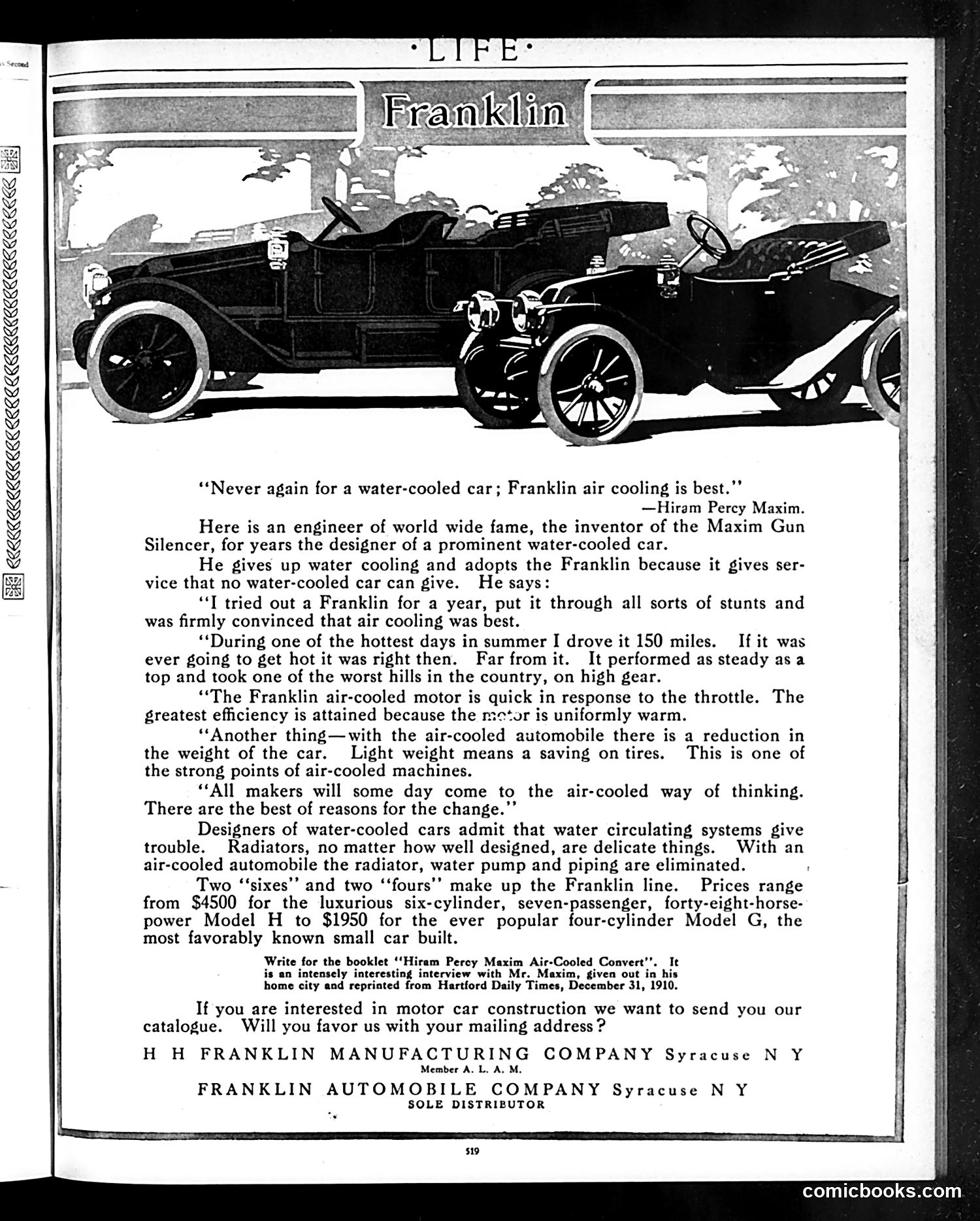 Life — March 16, 1911 — page 3 of 44
