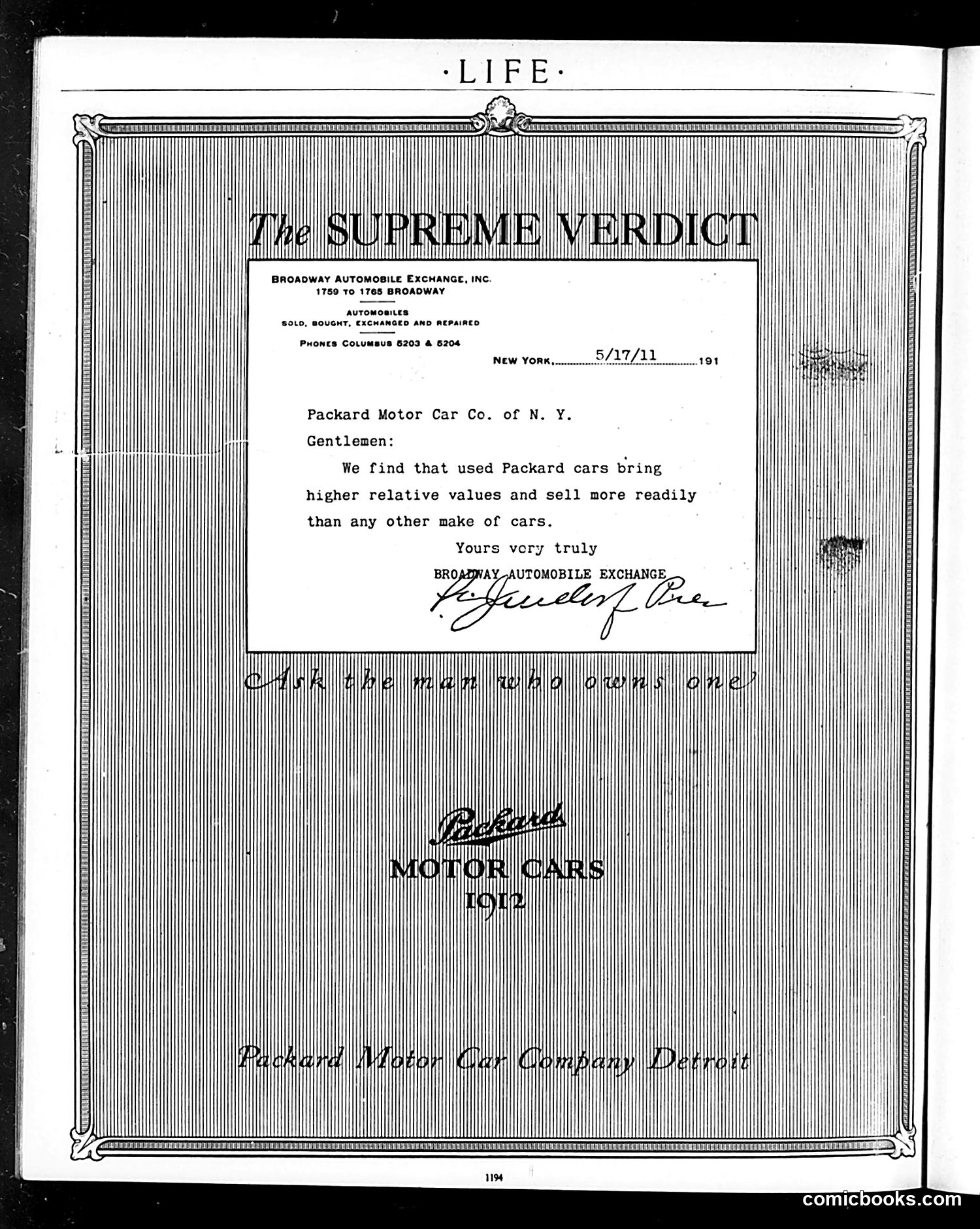 Life — June 22, 1911 — page 6 of 44