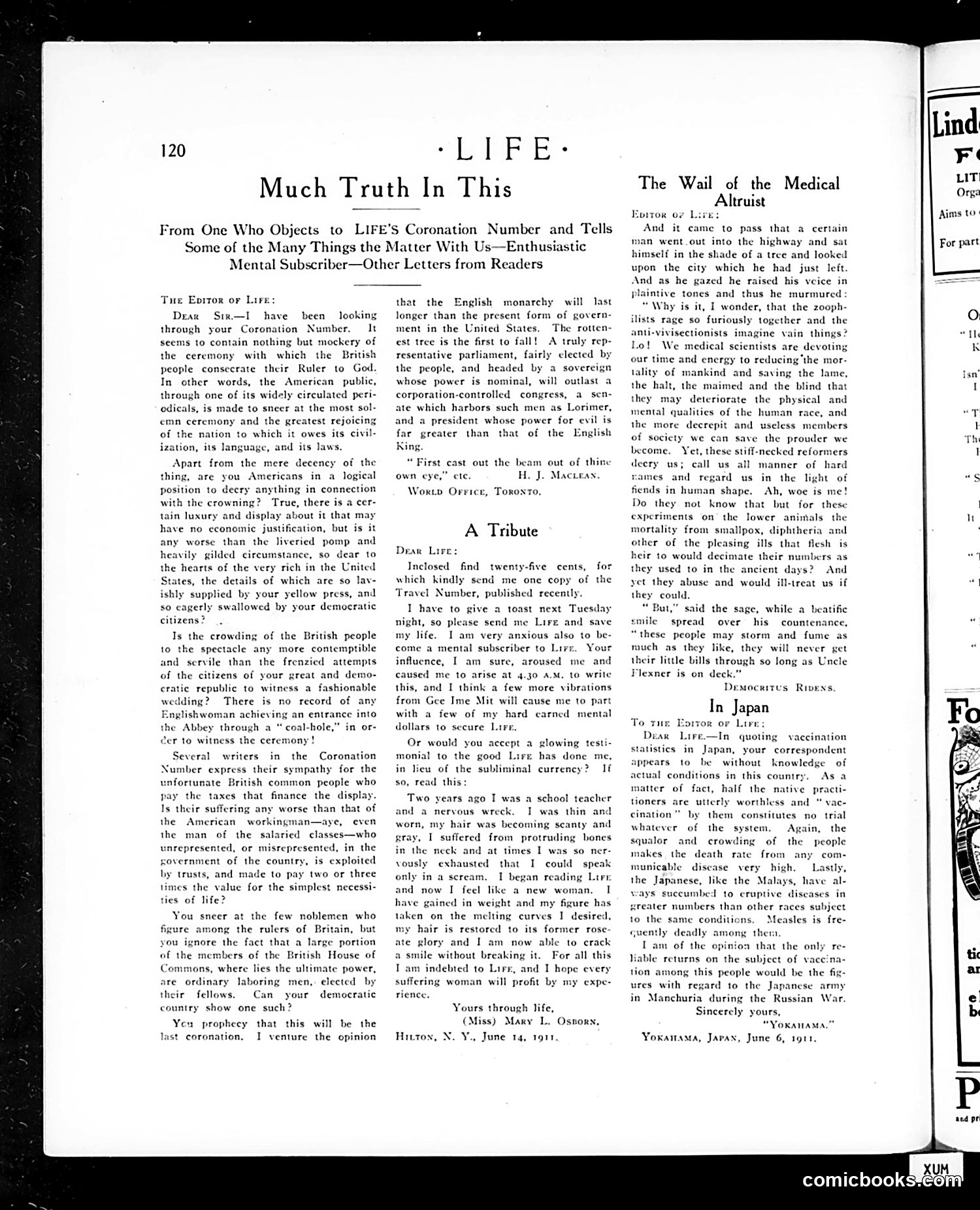 Life — July 20, 1911 — page 32 of 40