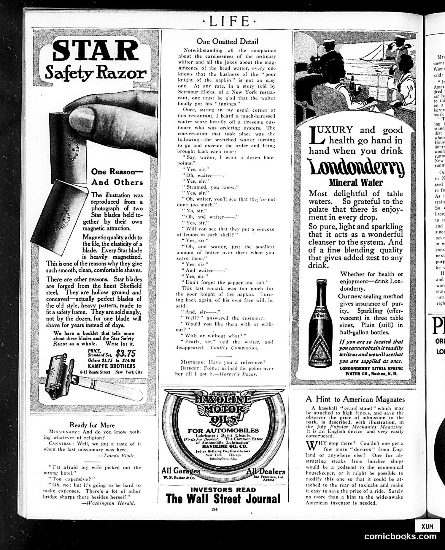 Life — August 10, 1911 — page 36 of 40