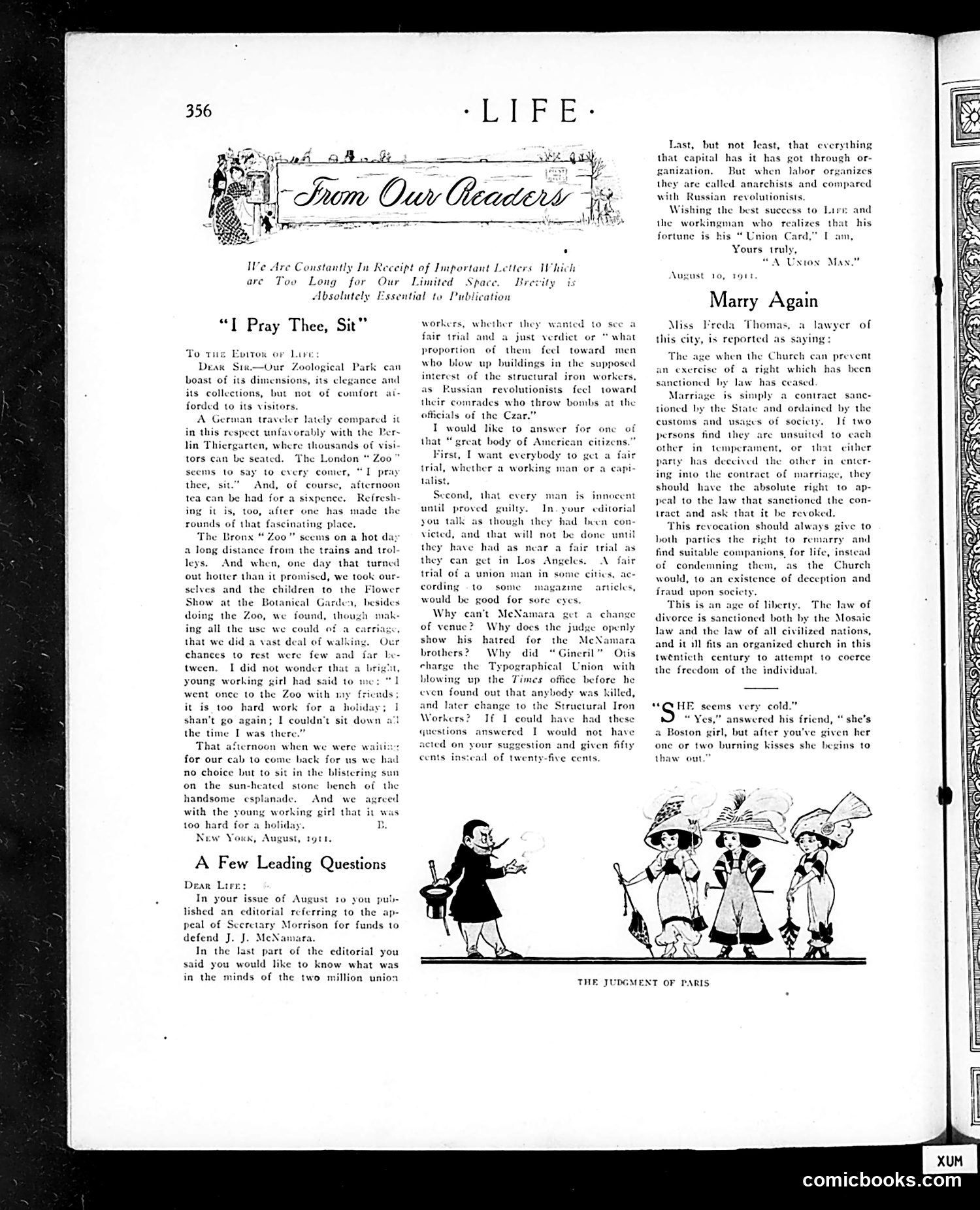 Life — August 31, 1911 — page 28 of 38