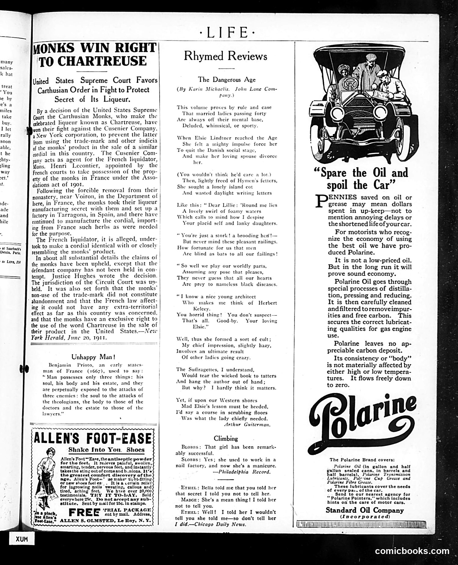 Life — August 31, 1911 — page 31 of 38