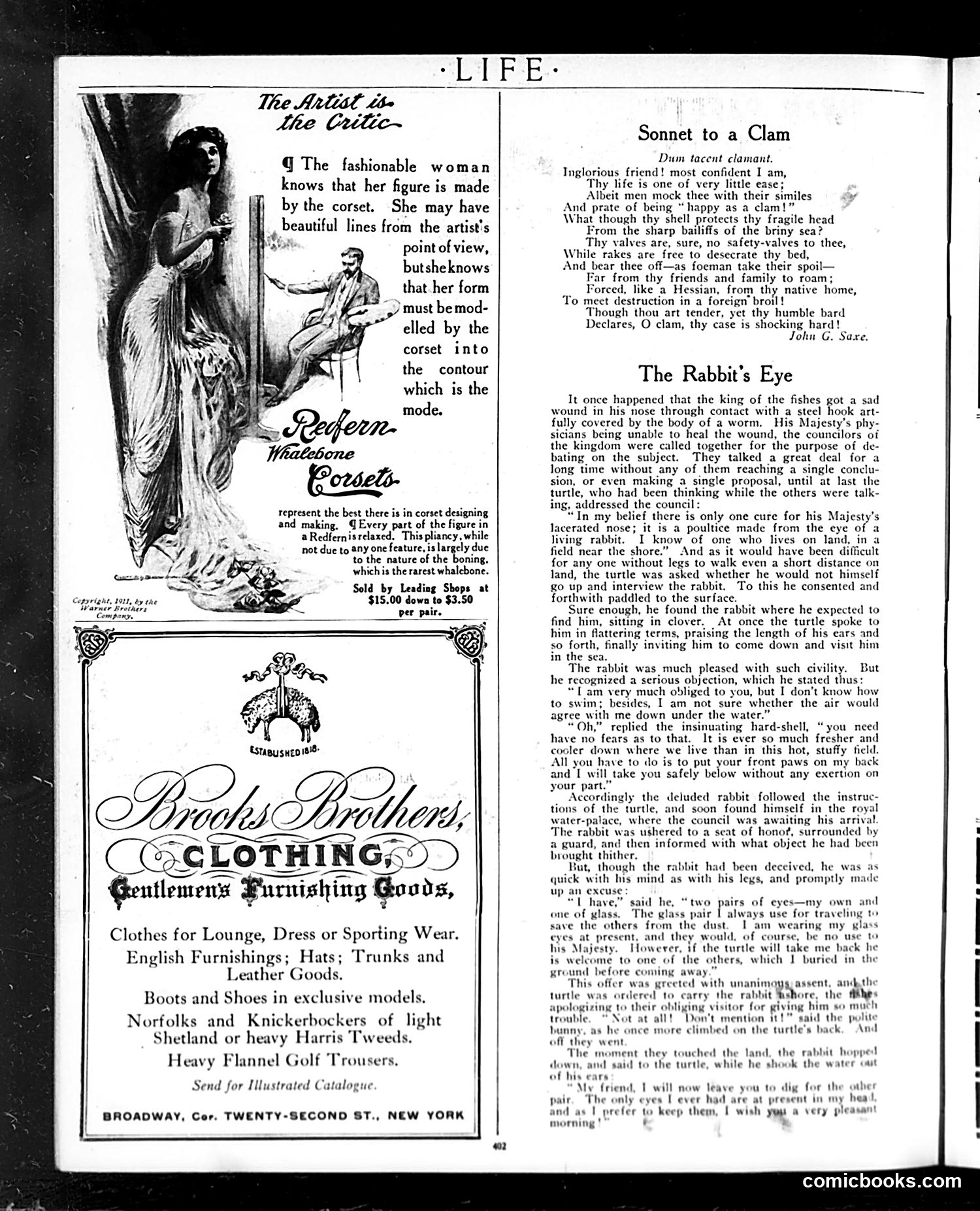 Life — September 7, 1911 — page 36 of 44