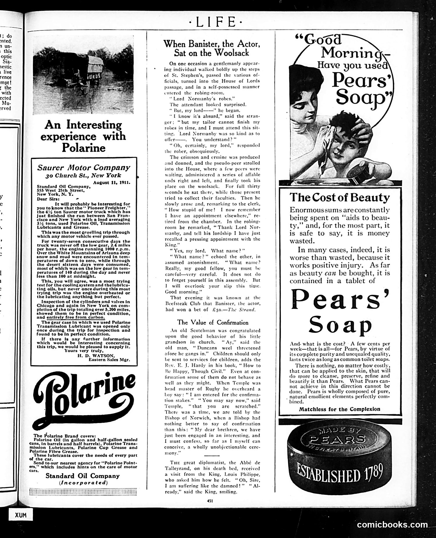 Life — September 14, 1911 — page 43 of 46