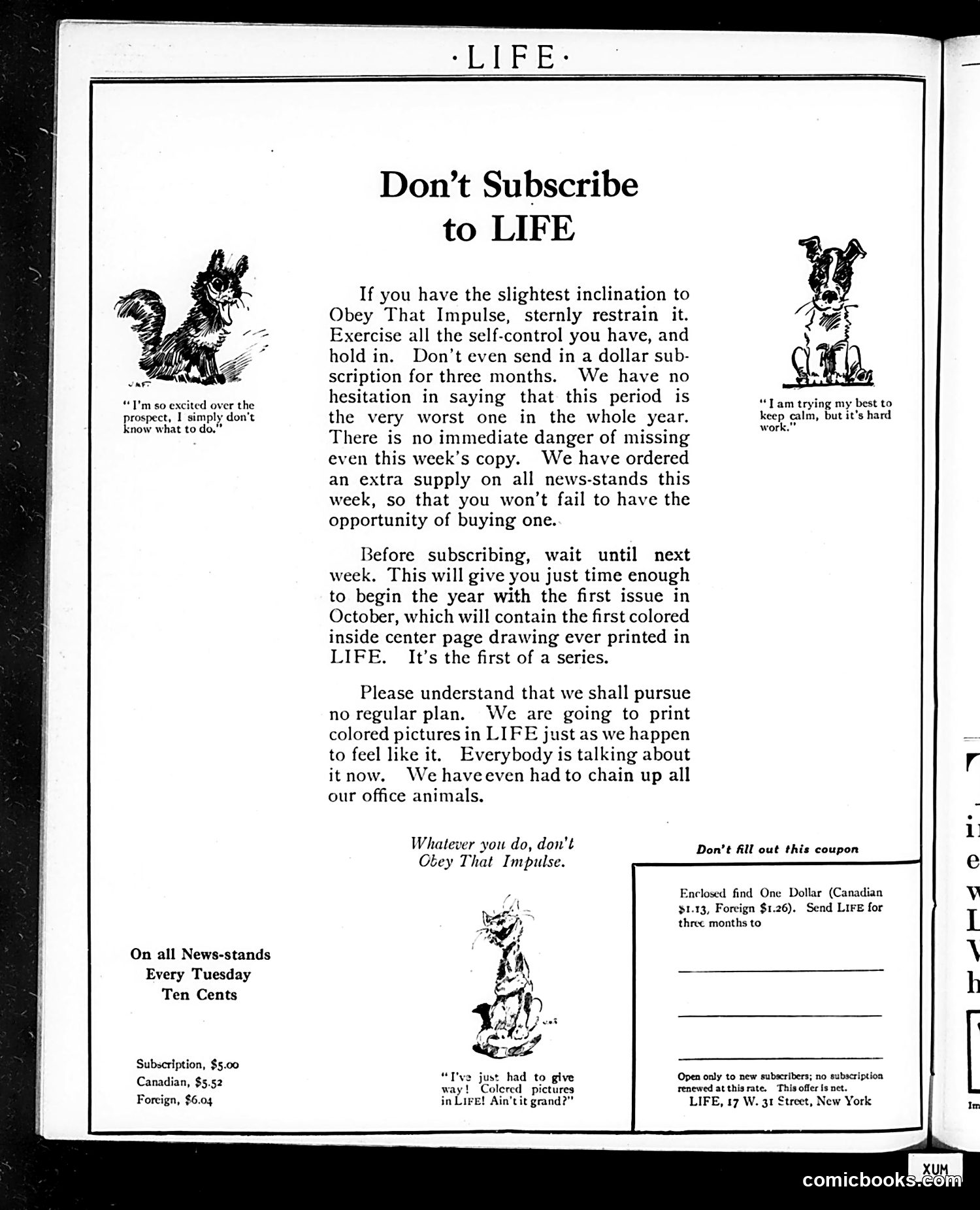 Life — September 21, 1911 — page 4 of 52