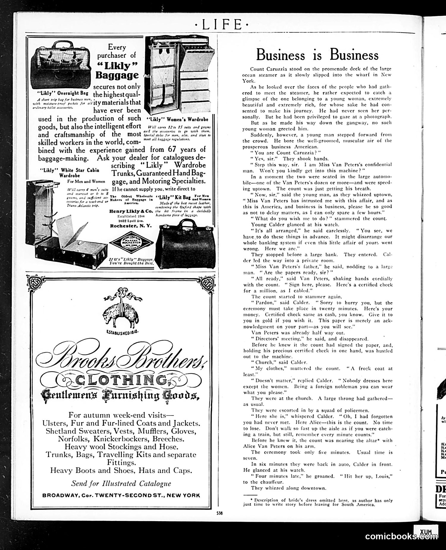 Life — September 28, 1911 — page 32 of 42