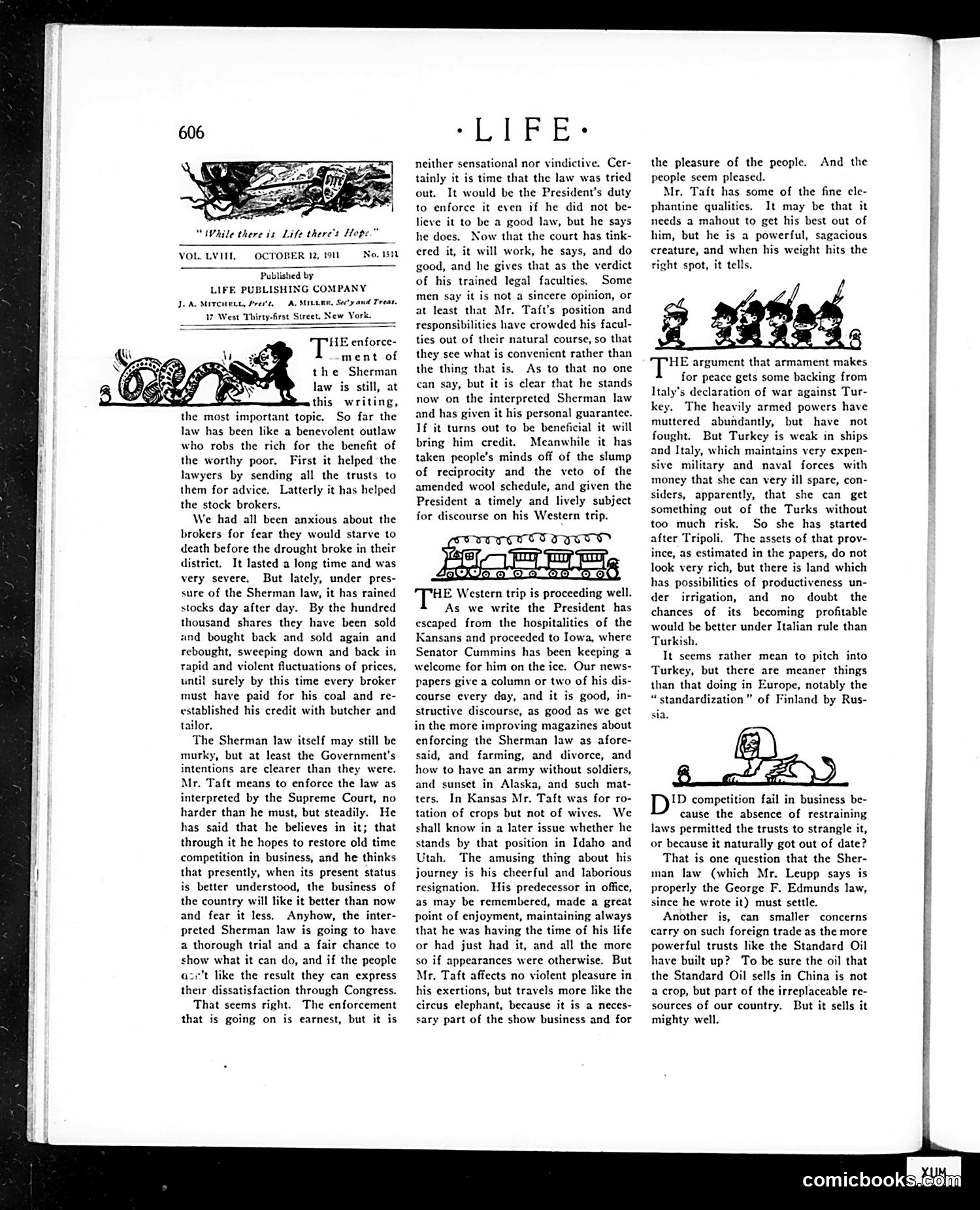Life — October 12, 1911 — page 10 of 48