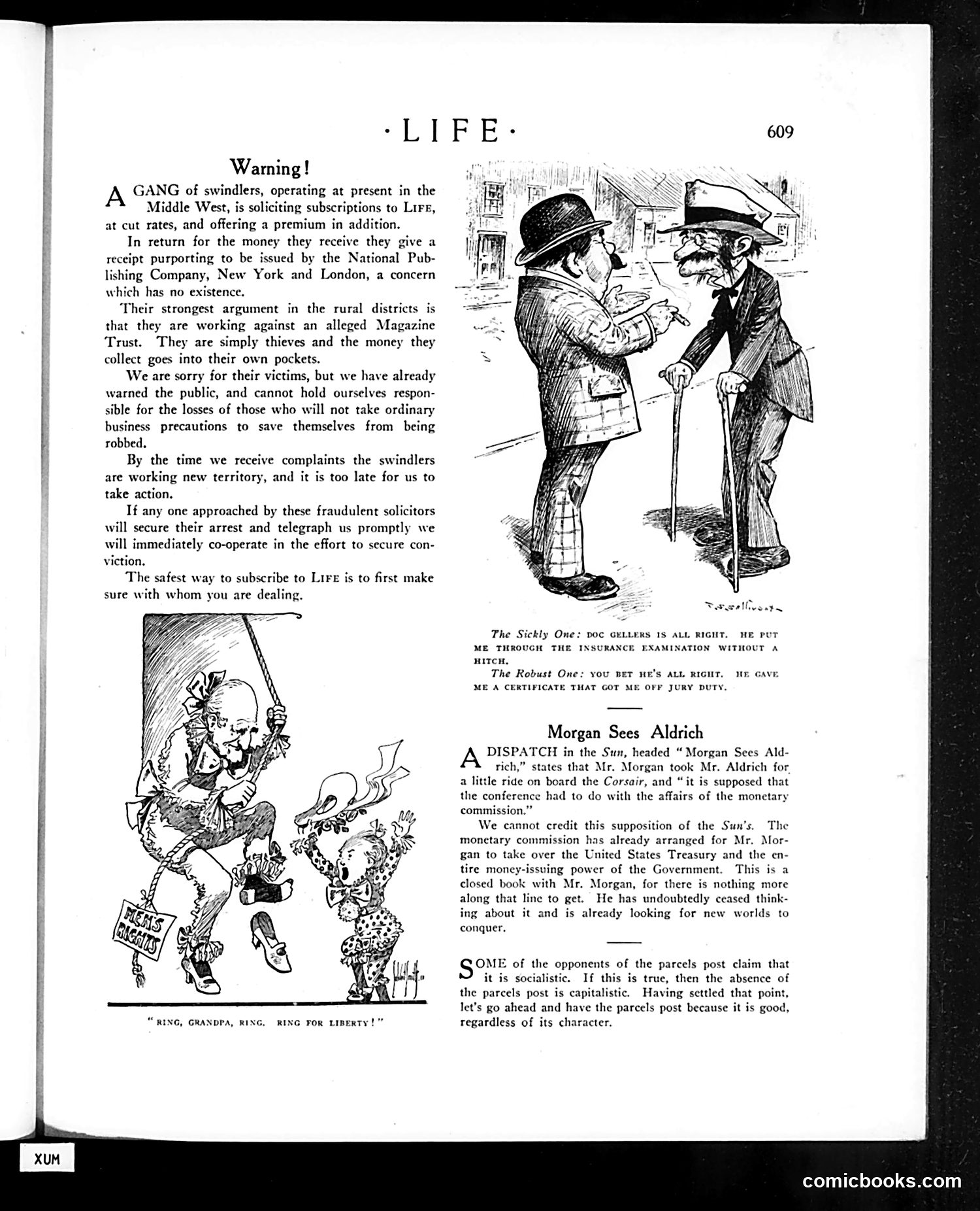 Life — October 12, 1911 — page 13 of 48