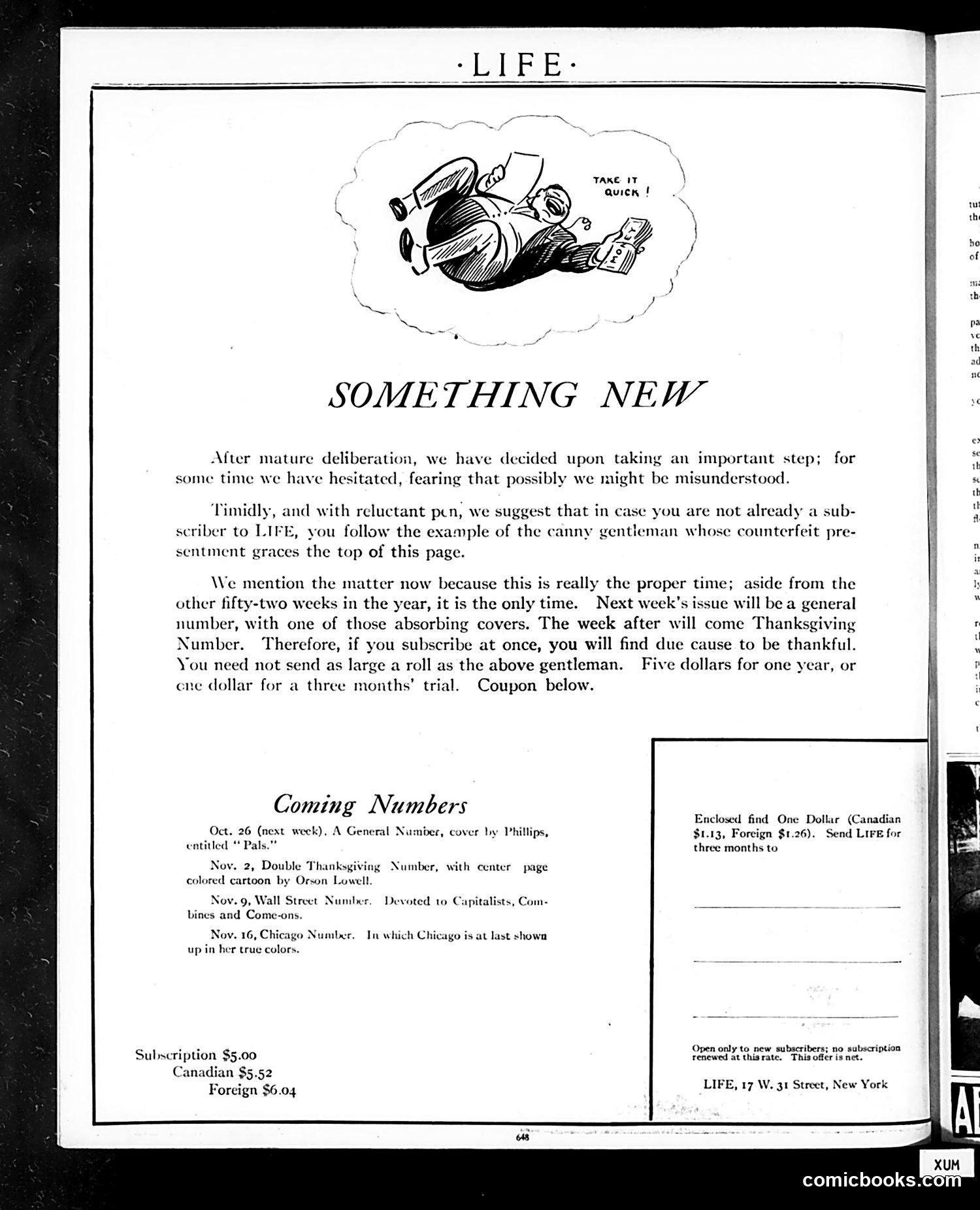 Life — October 19, 1911 — page 4 of 48