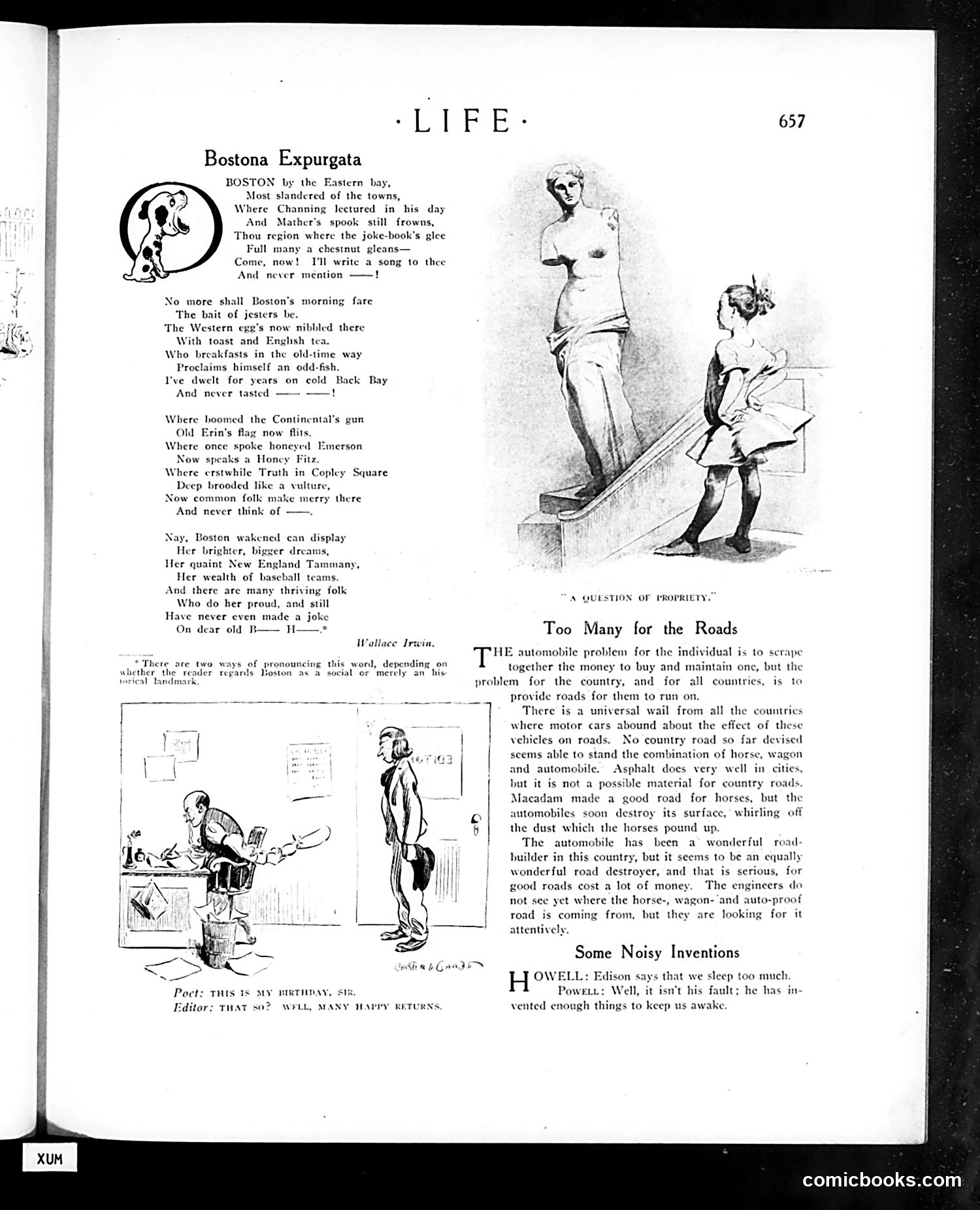 Life — October 19, 1911 — page 13 of 48
