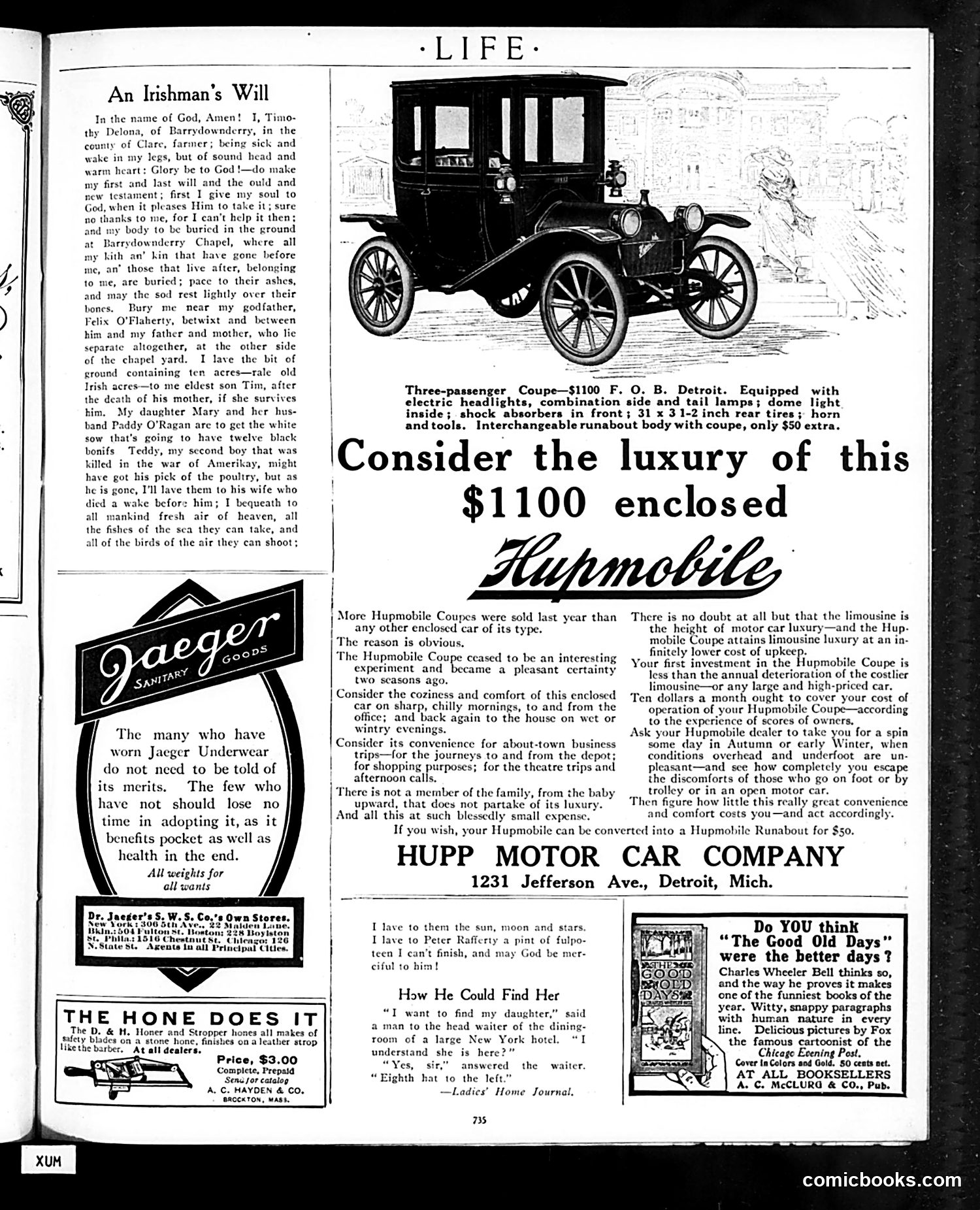 Life — October 26, 1911 — page 43 of 50