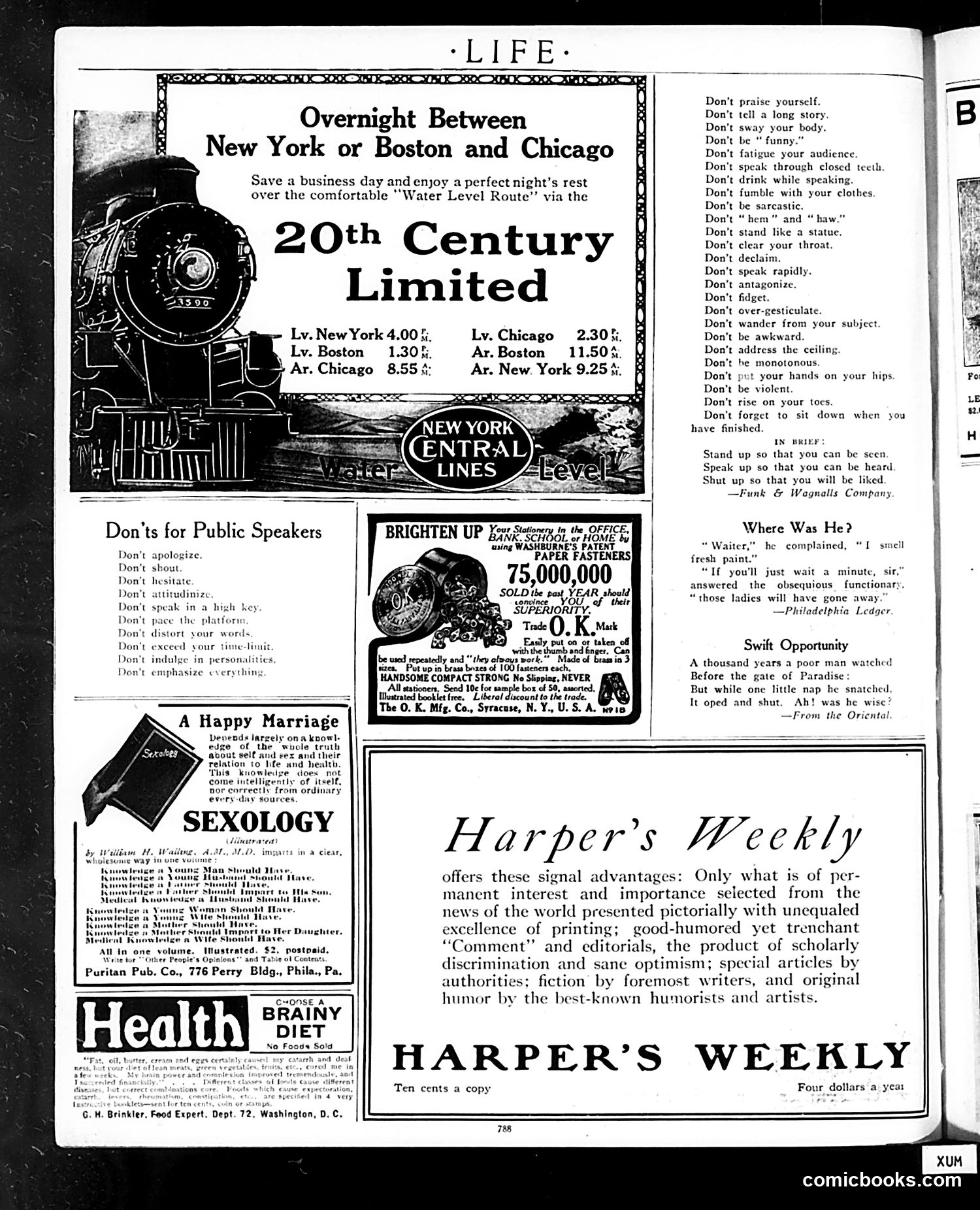 Life — November 2, 1911 — page 50 of 56