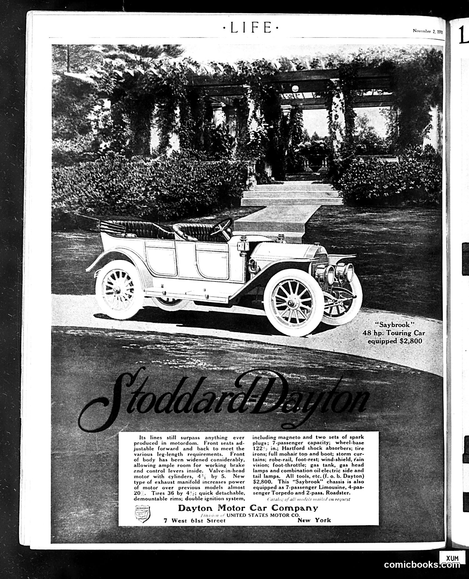 Life — November 2, 1911 — page 56 of 56