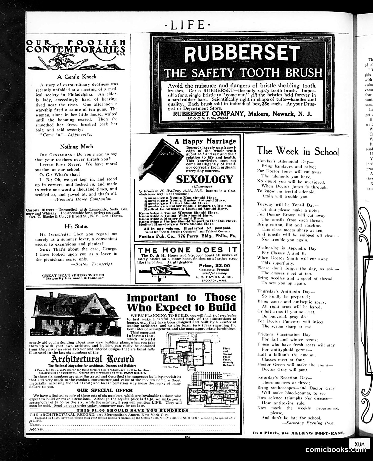 Life — November 9, 1911 — page 32 of 44