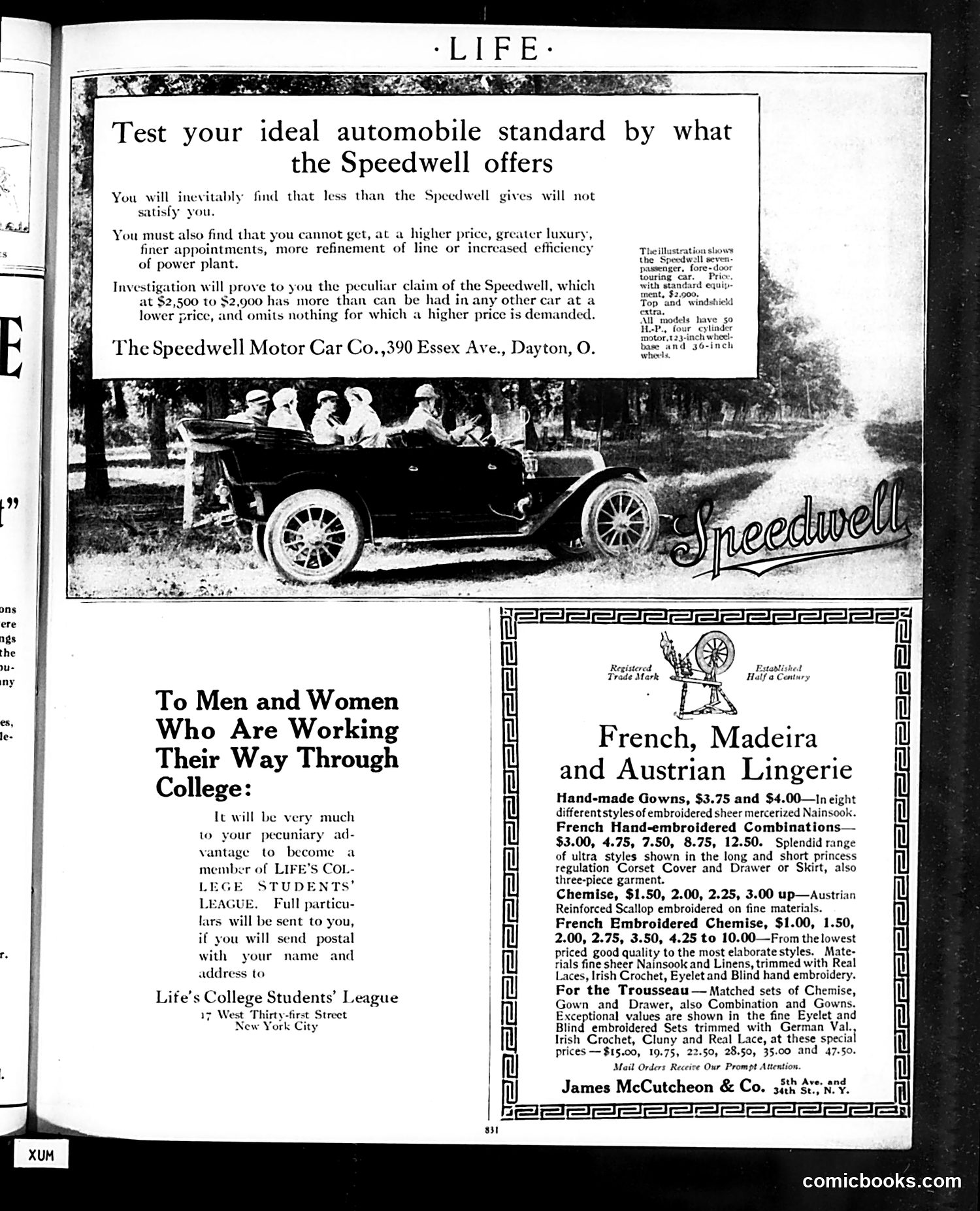 Life — November 9, 1911 — page 37 of 44