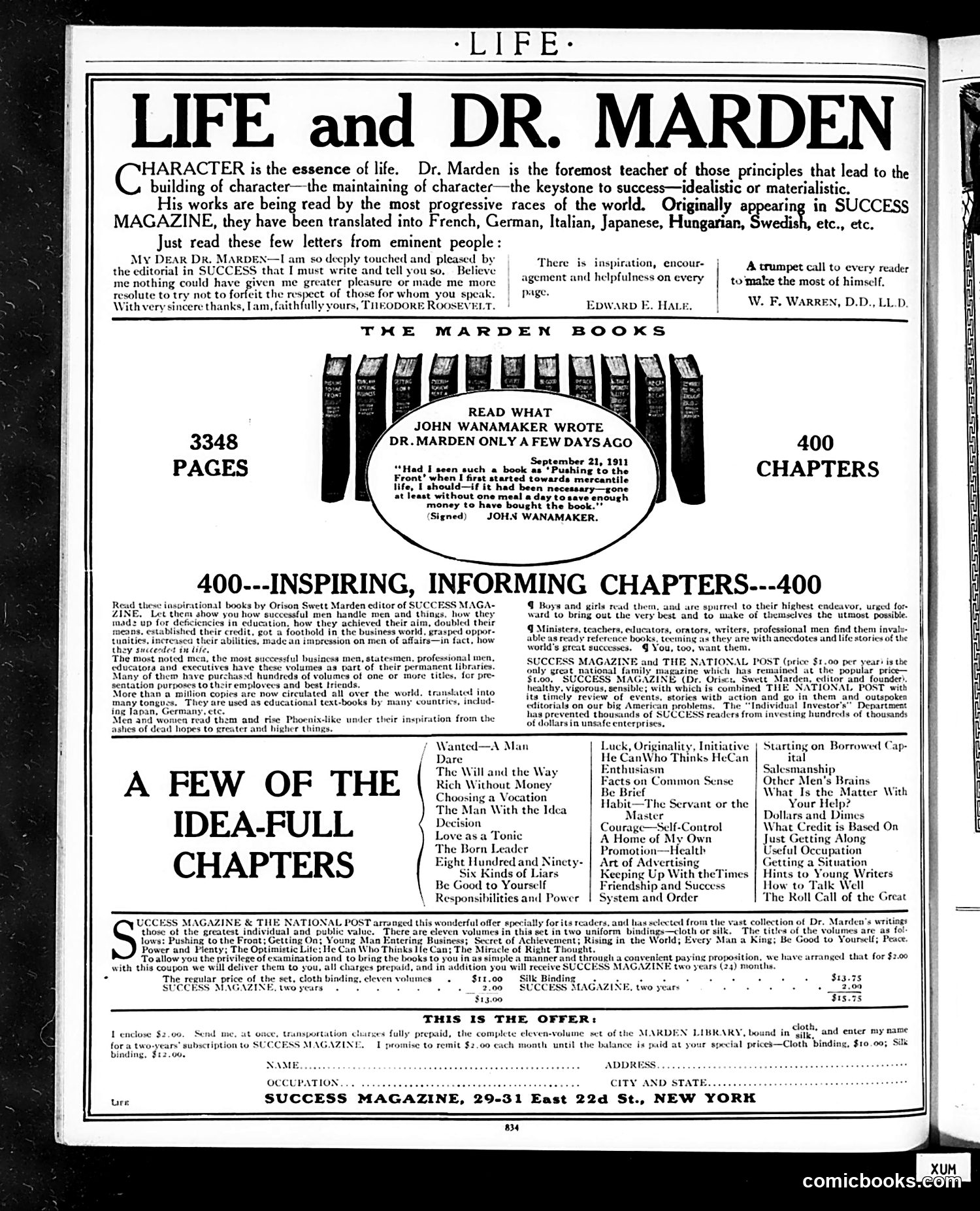 Life — November 9, 1911 — page 40 of 44