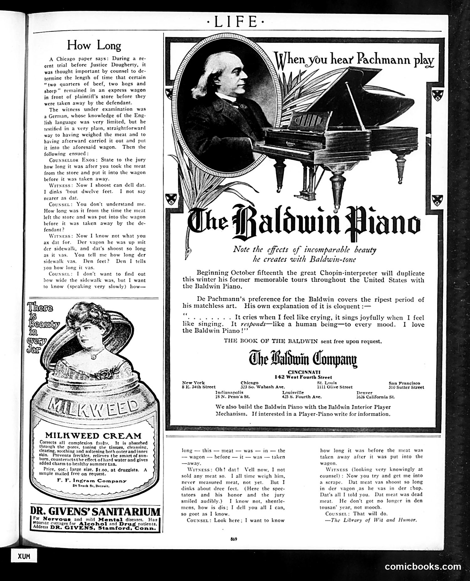 Life — November 16, 1911 — page 31 of 44
