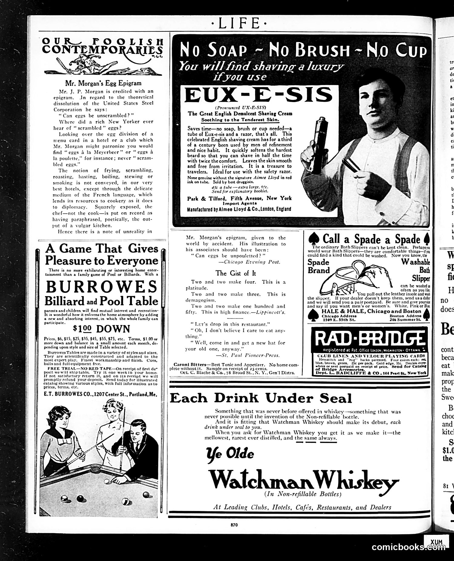 Life — November 16, 1911 — page 32 of 44