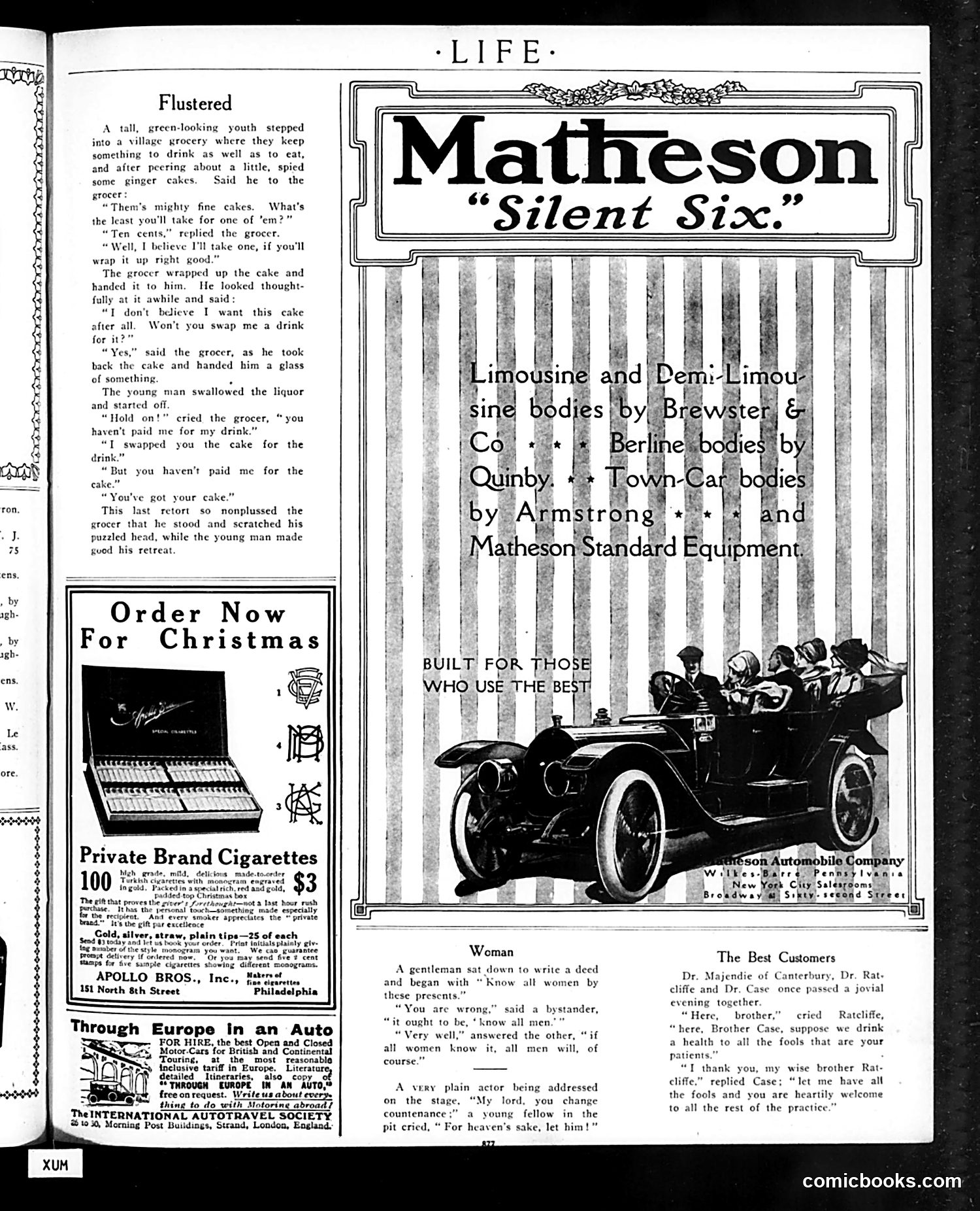 Life — November 16, 1911 — page 39 of 44